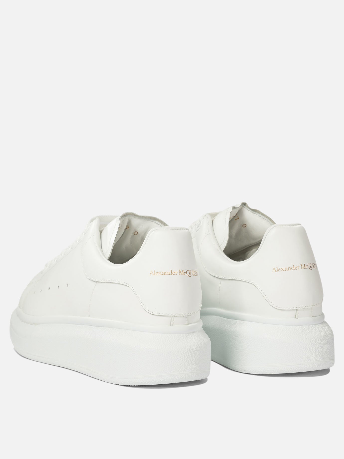 Sneaker basse 100% leather - 100% rubber  Bianco - Alexander McQueen Donna | PDP | VIETTI Online Store | thumbnail_3