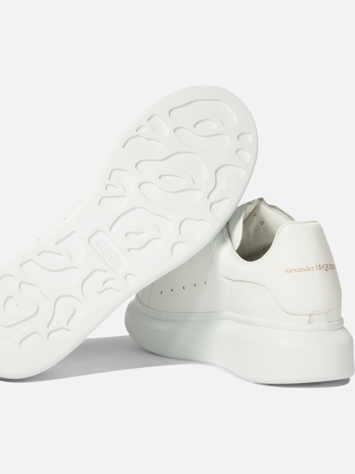 Sneaker basse 100% leather - 100% rubber  Bianco - Alexander McQueen Donna | PDP | VIETTI Online Store | Zoom-Modal_4
