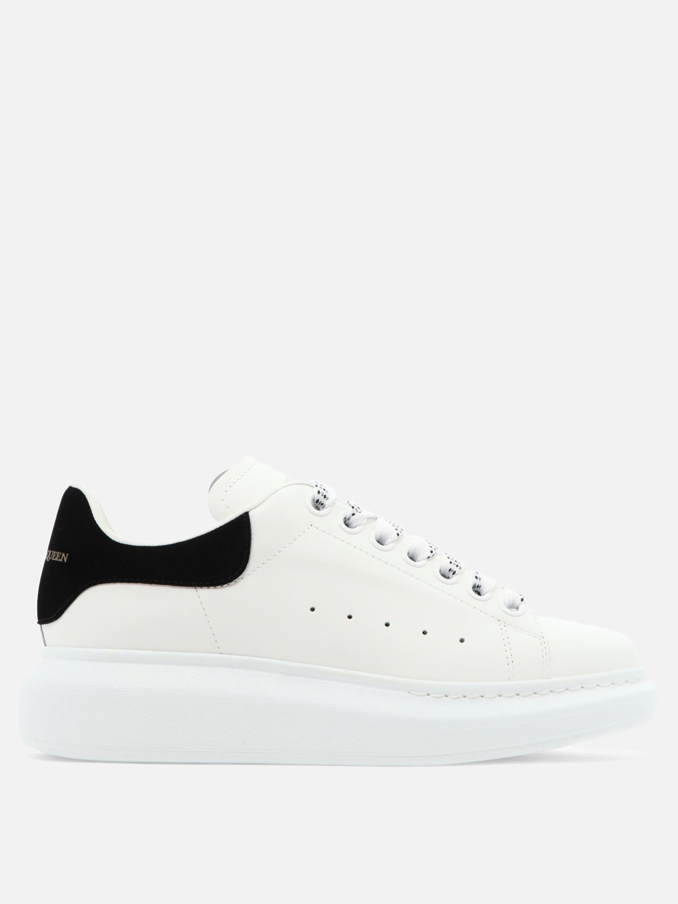 Sneaker basse 100% calf leather - 100% rubber  Bianco - Alexander McQueen Donna | PDP | VIETTI Online Store | thumbnail