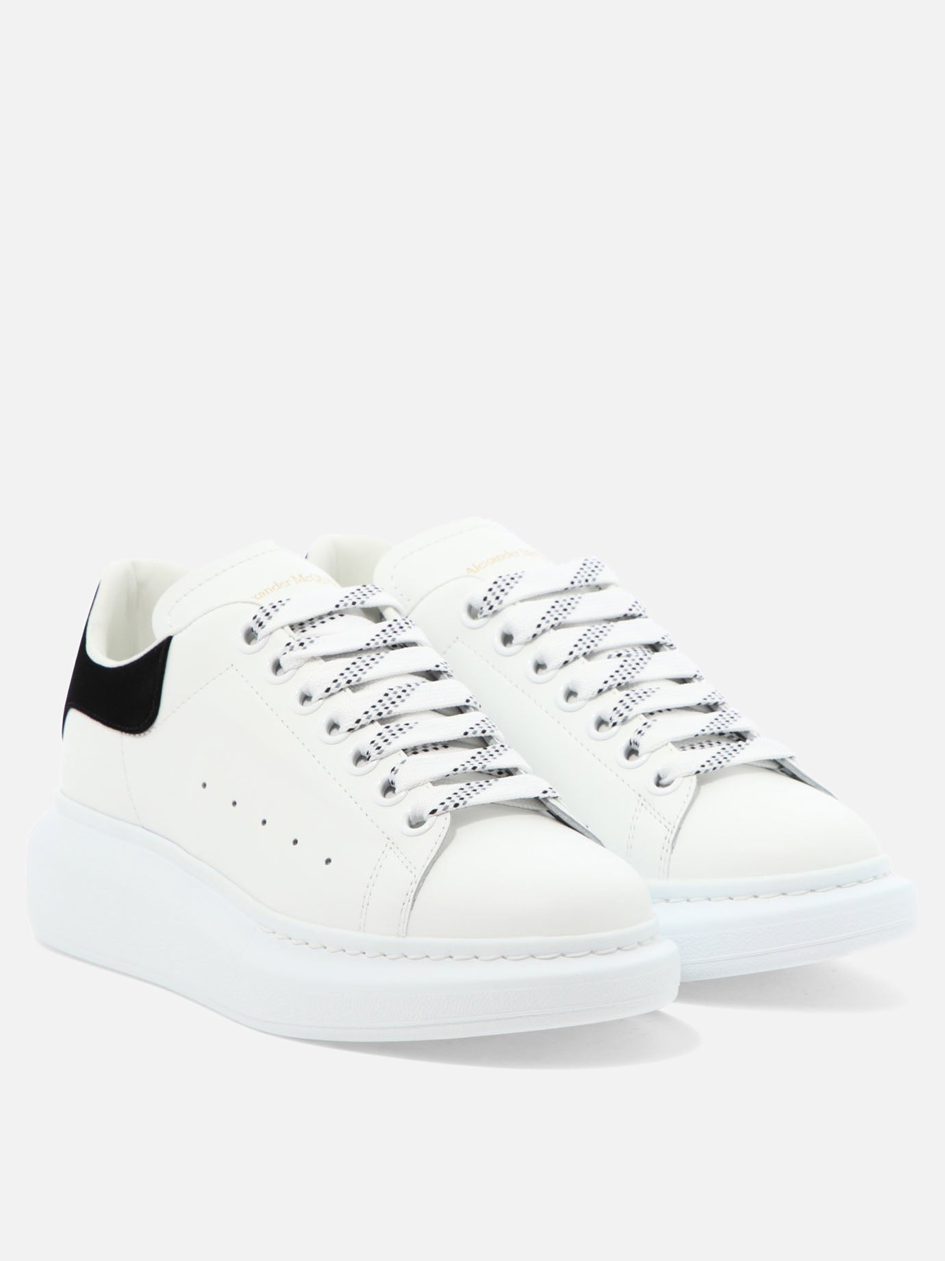 Sneaker basse 100% calf leather - 100% rubber  Bianco - Alexander McQueen Donna | PDP | VIETTI Online Store | thumbnail_2