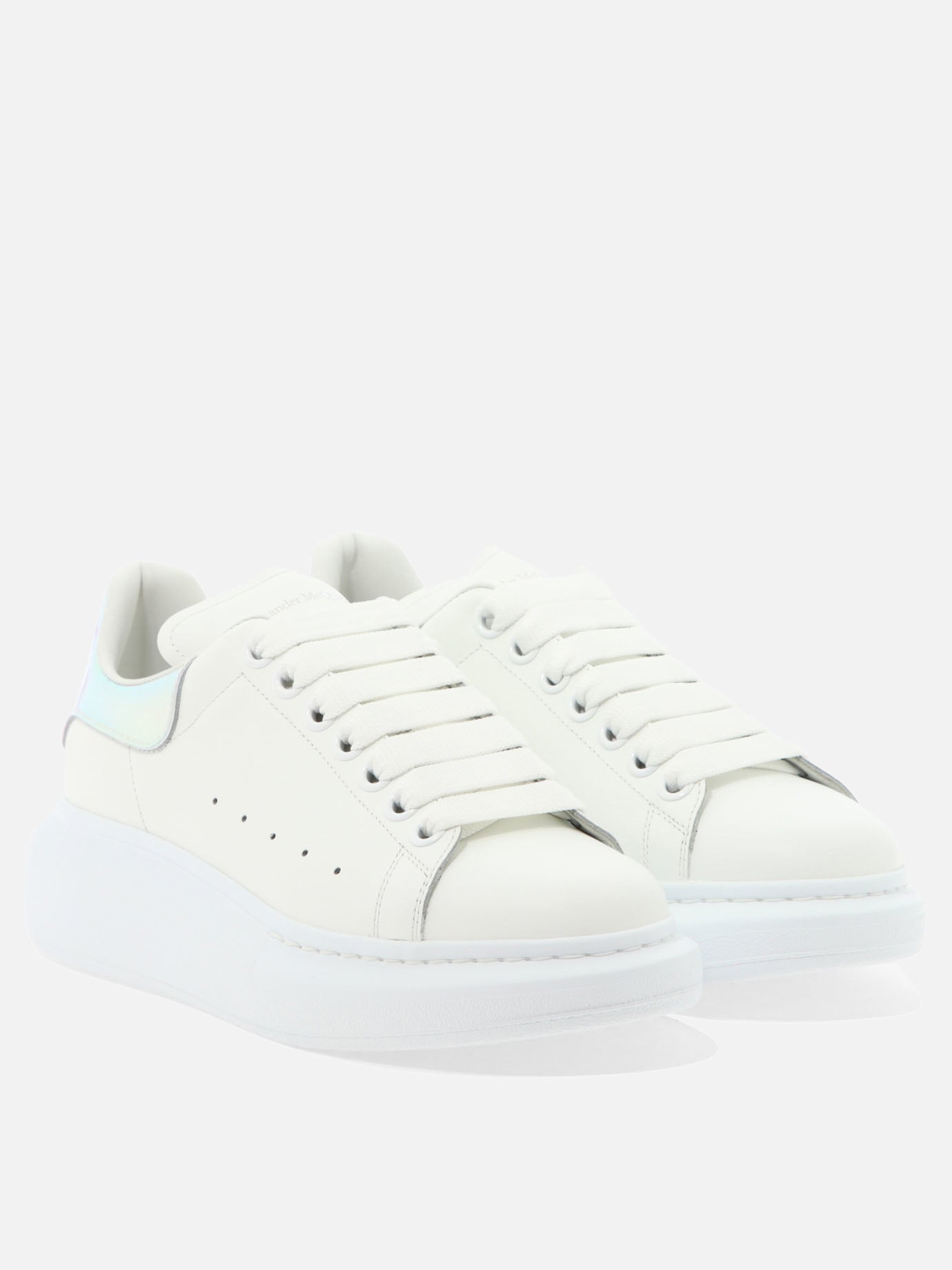 Sneaker basse 100% calf leather - 100% rubber  Bianco - Alexander McQueen Donna | PDP | VIETTI Online Store | thumbnail_2