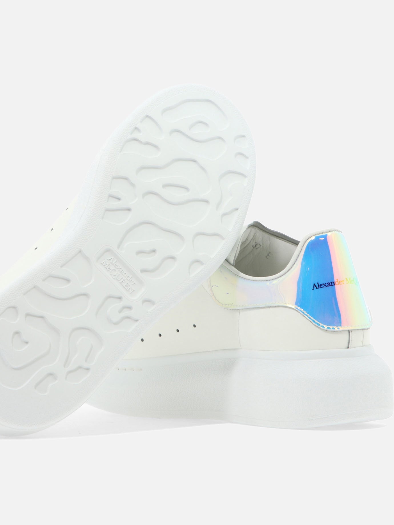 Sneaker basse 100% calf leather - 100% rubber  Bianco - Alexander McQueen Donna | PDP | VIETTI Online Store | Zoom-Modal_5
