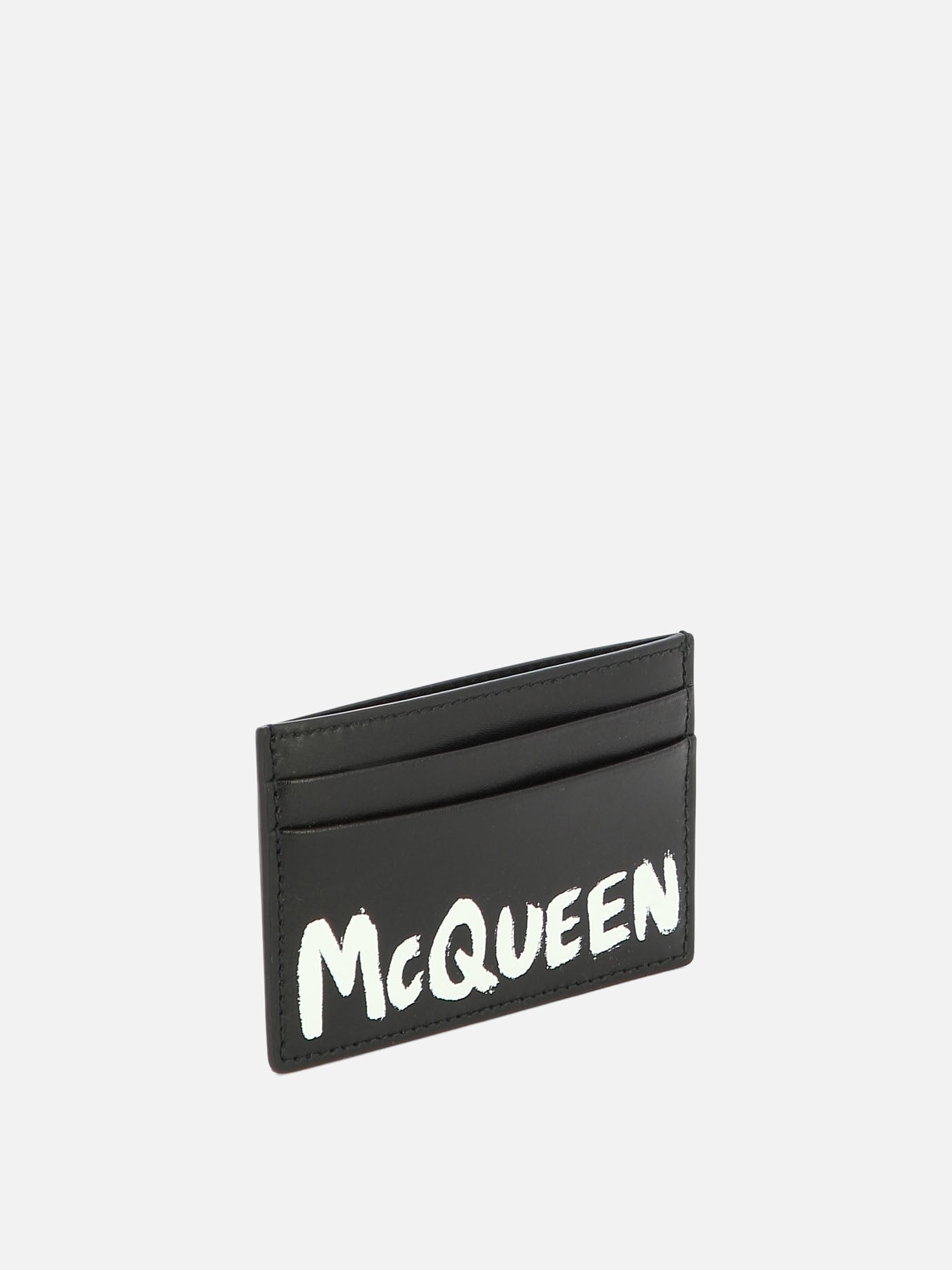 Portacarte 100% calf leather  Nero - Alexander McQueen Uomo | PDP | VIETTI Online Store | Zoom-Modal_2
