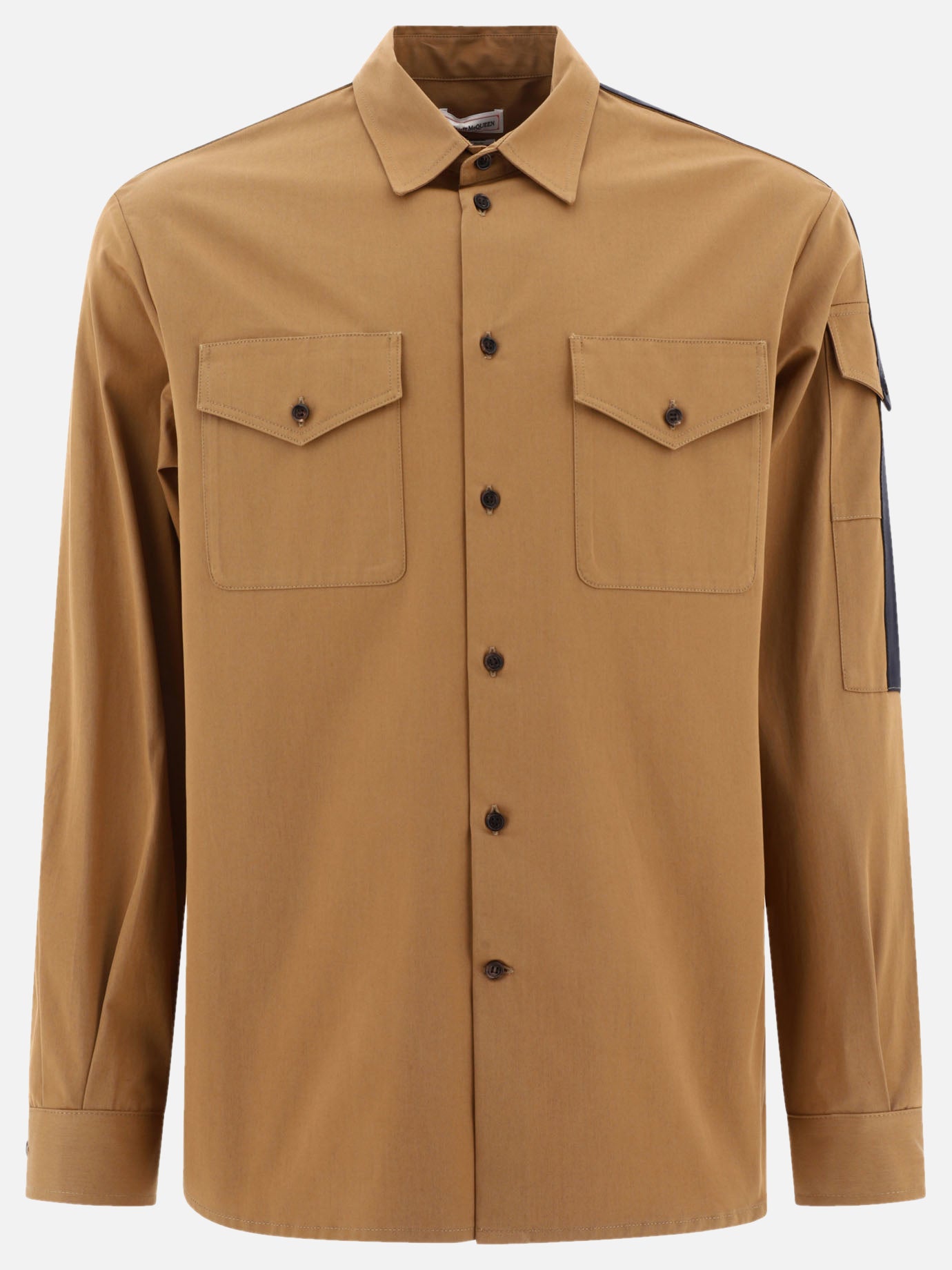 Vietti Alexander McQueen Overshirt con dettaglio logo