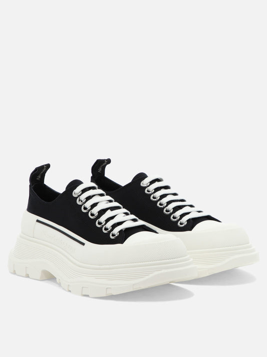 Sneaker basse 100% cotton - 100% rubber  Nero - Alexander McQueen Donna | PLP | VIETTI Online Store | 2
