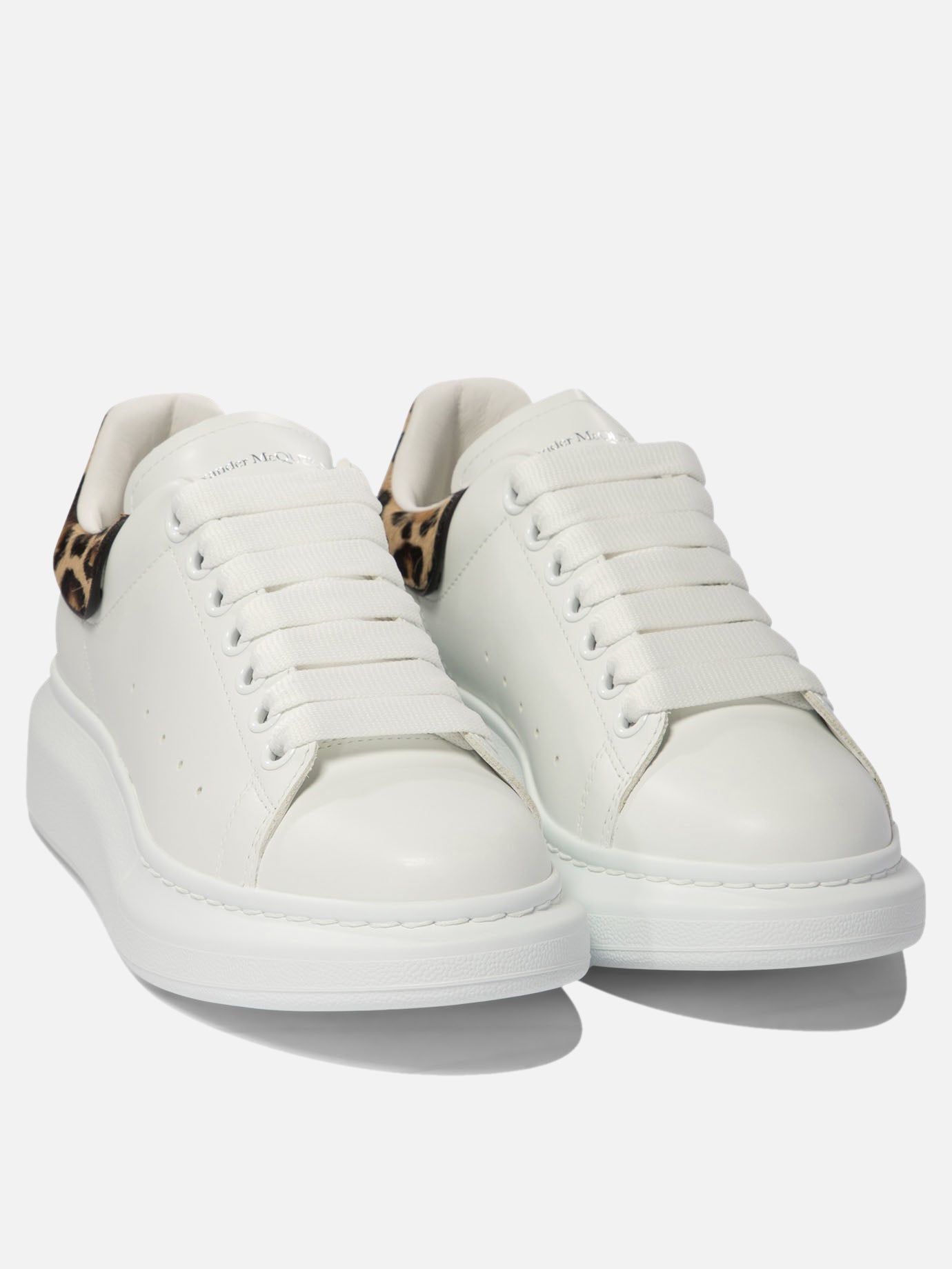 Sneaker basse 100% leather - 100% rubber  Bianco - Alexander McQueen Donna | PDP | VIETTI Online Store | thumbnail_2