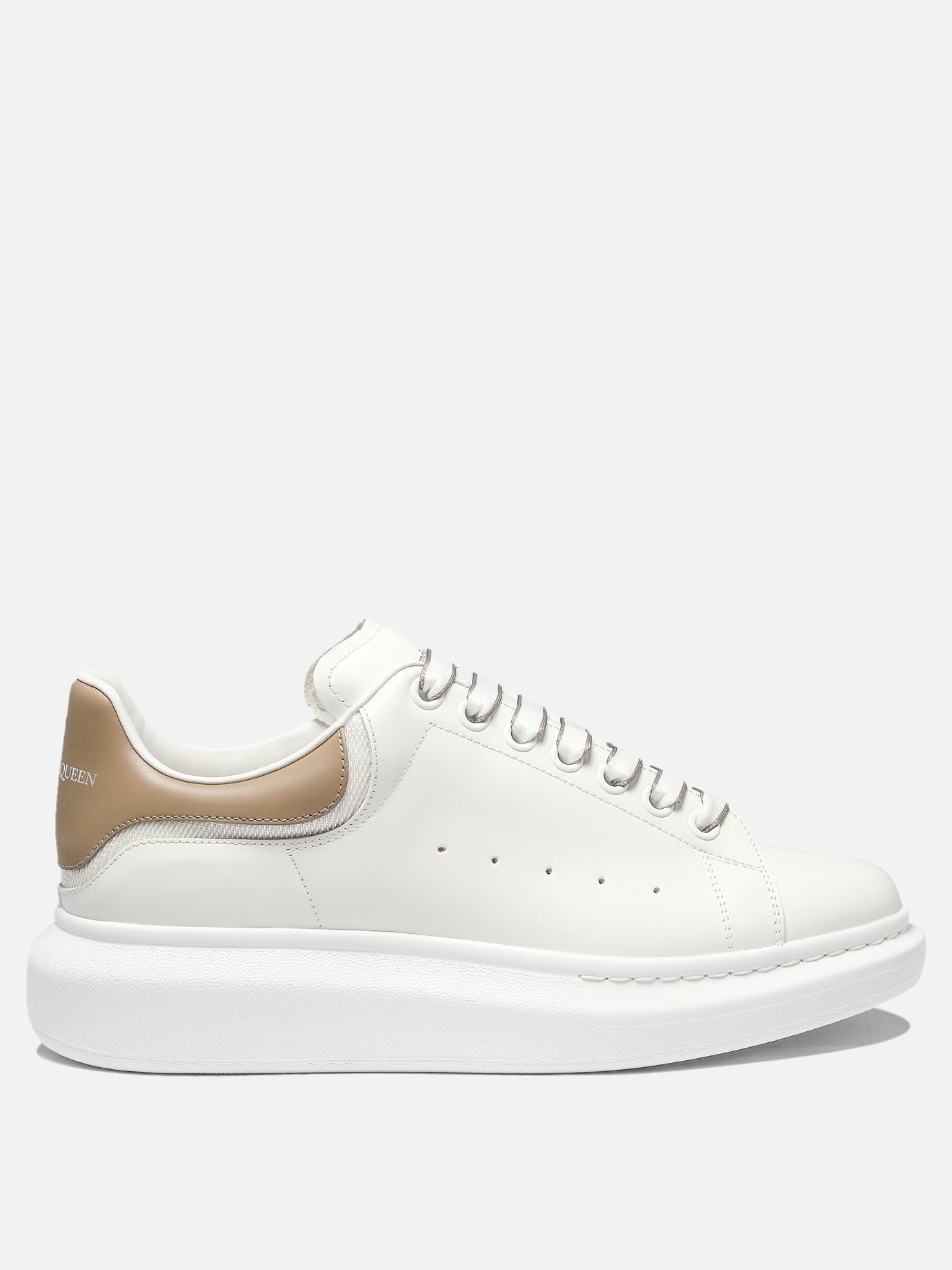 Sneaker basse 100% calf leather - 100% rubber  Bianco - Alexander McQueen Uomo | PDP | VIETTI Online Store | thumbnail