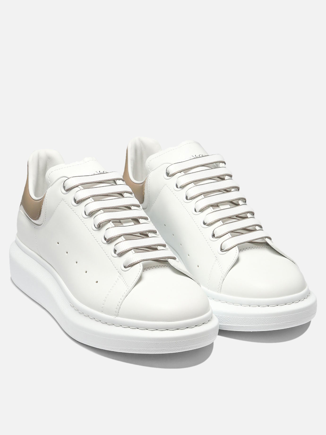 Sneaker basse 100% calf leather - 100% rubber  Bianco - Alexander McQueen Uomo | PDP | VIETTI Online Store | Zoom-Modal_2
