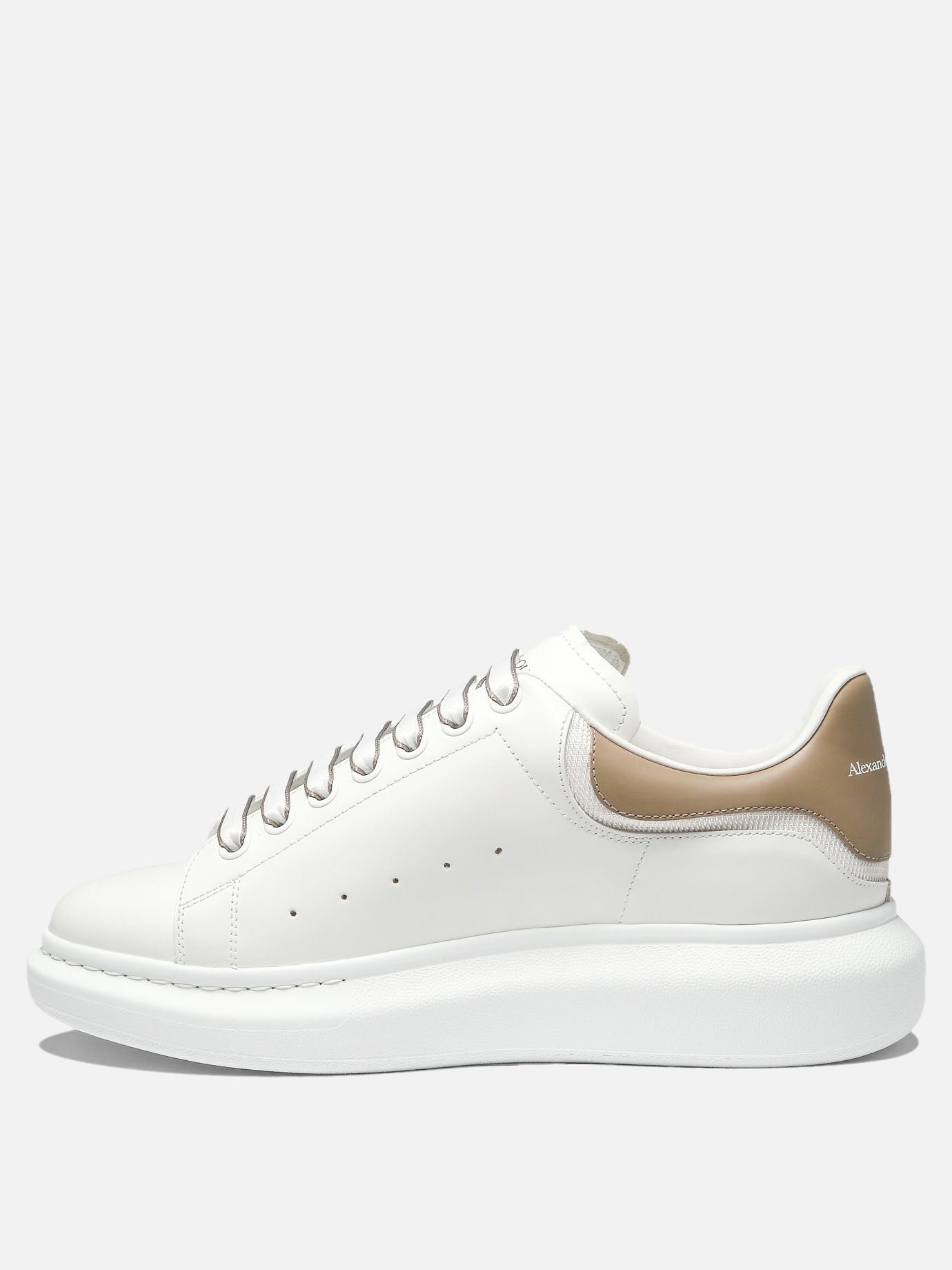 Sneaker basse 100% calf leather - 100% rubber  Bianco - Alexander McQueen Uomo | PDP | VIETTI Online Store | Zoom-Modal_3
