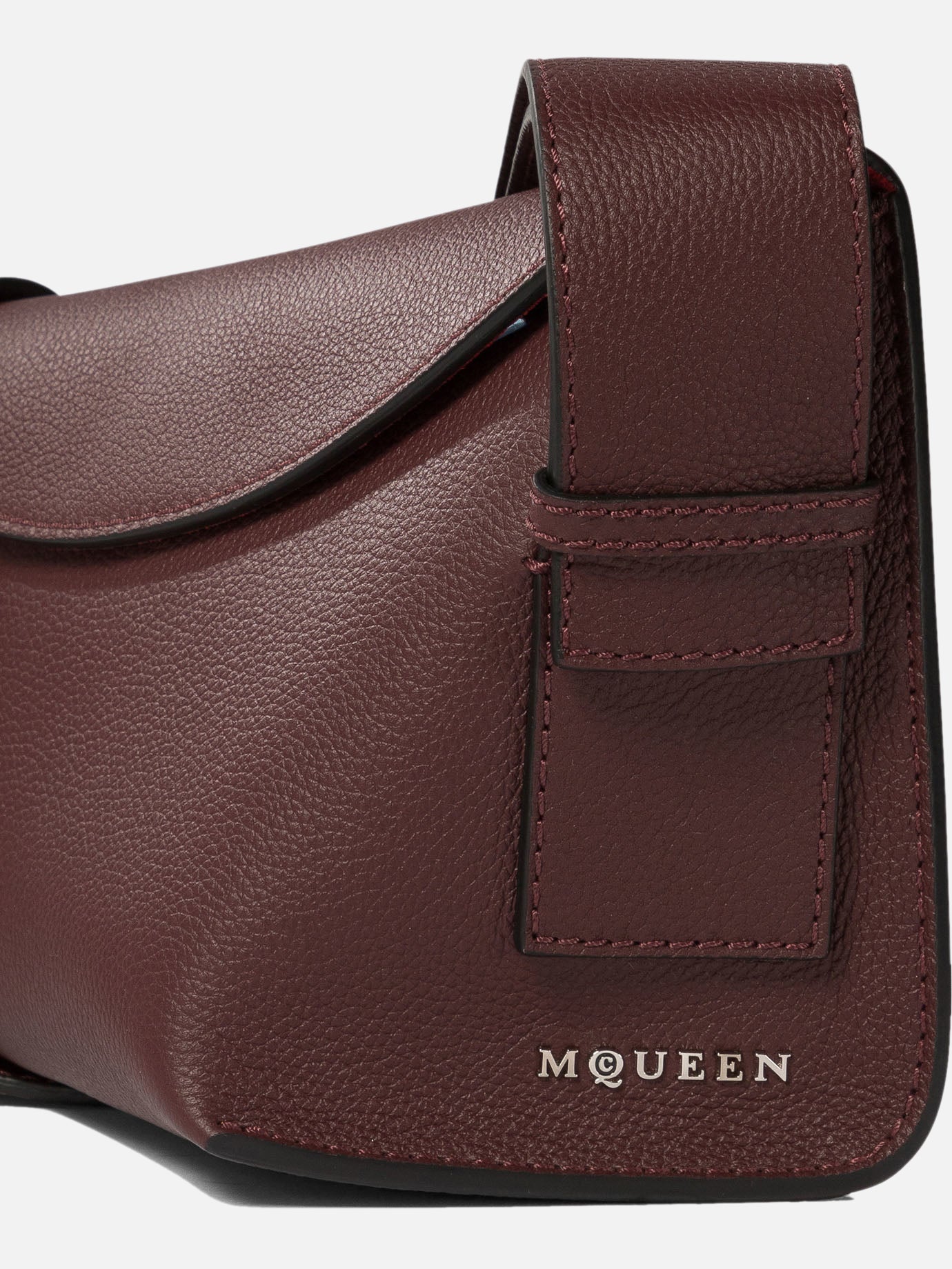 Alexander McQueen "Sling" crossbody bag Bordeaux