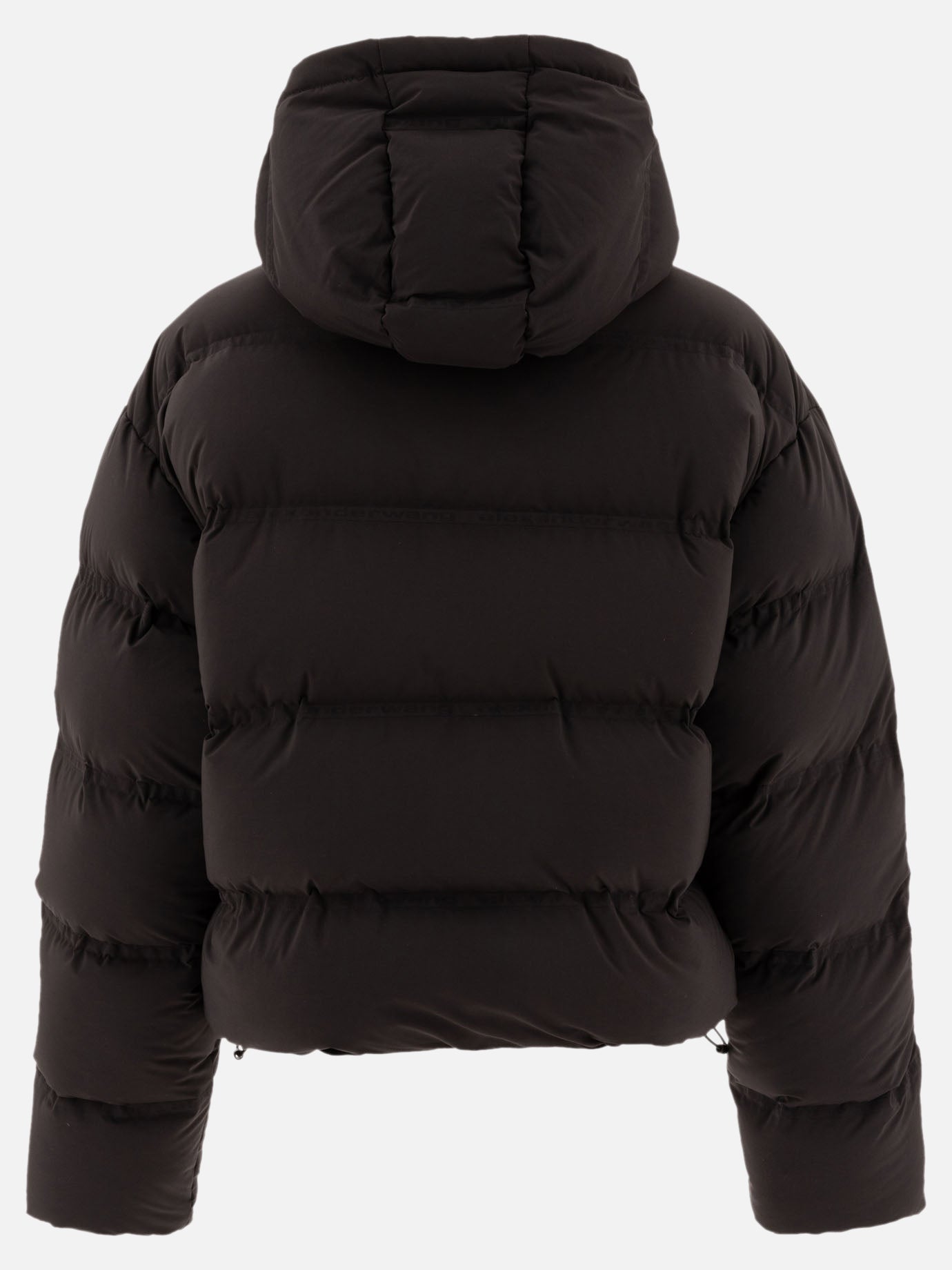 Piumini corti Solid colour  Nero - Alexander Wang Donna | PDP | VIETTI Online Store | thumbnail_2