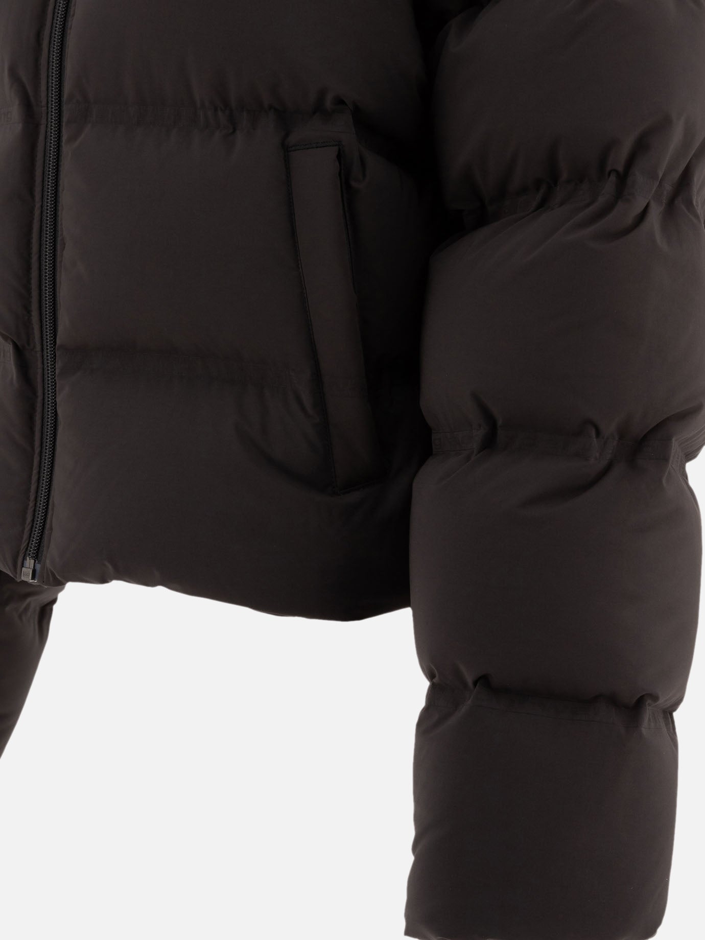 Piumini corti Solid colour  Nero - Alexander Wang Donna | PDP | VIETTI Online Store | thumbnail_4
