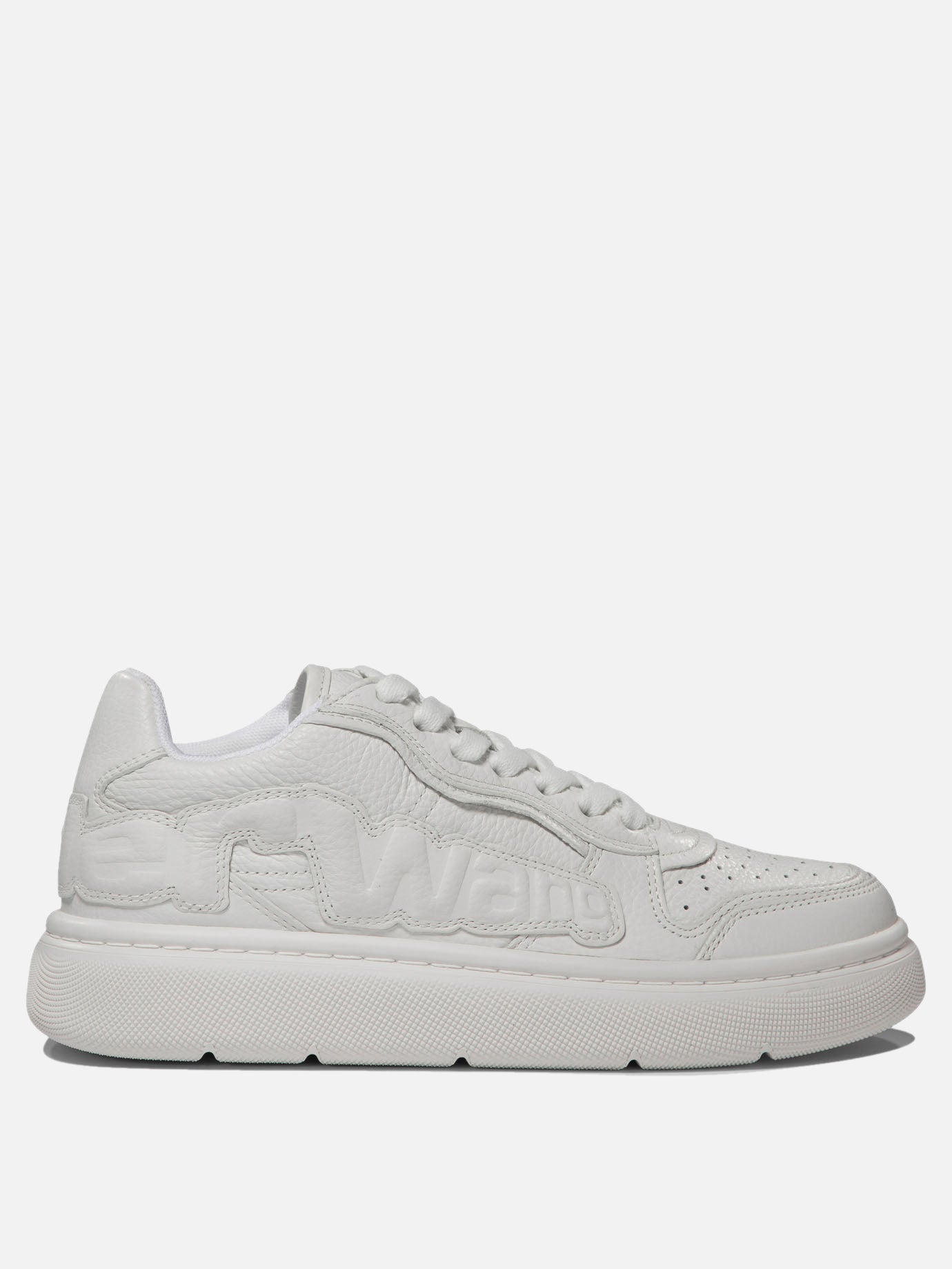 Sneaker basse 100% leather - 100% rubber  Bianco - Alexander Wang Donna | PDP | VIETTI Online Store | Zoom-Modal
