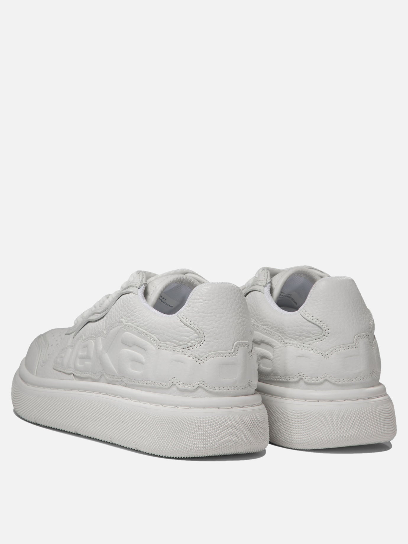 Sneaker basse 100% leather - 100% rubber  Bianco - Alexander Wang Donna | PDP | VIETTI Online Store | thumbnail_4