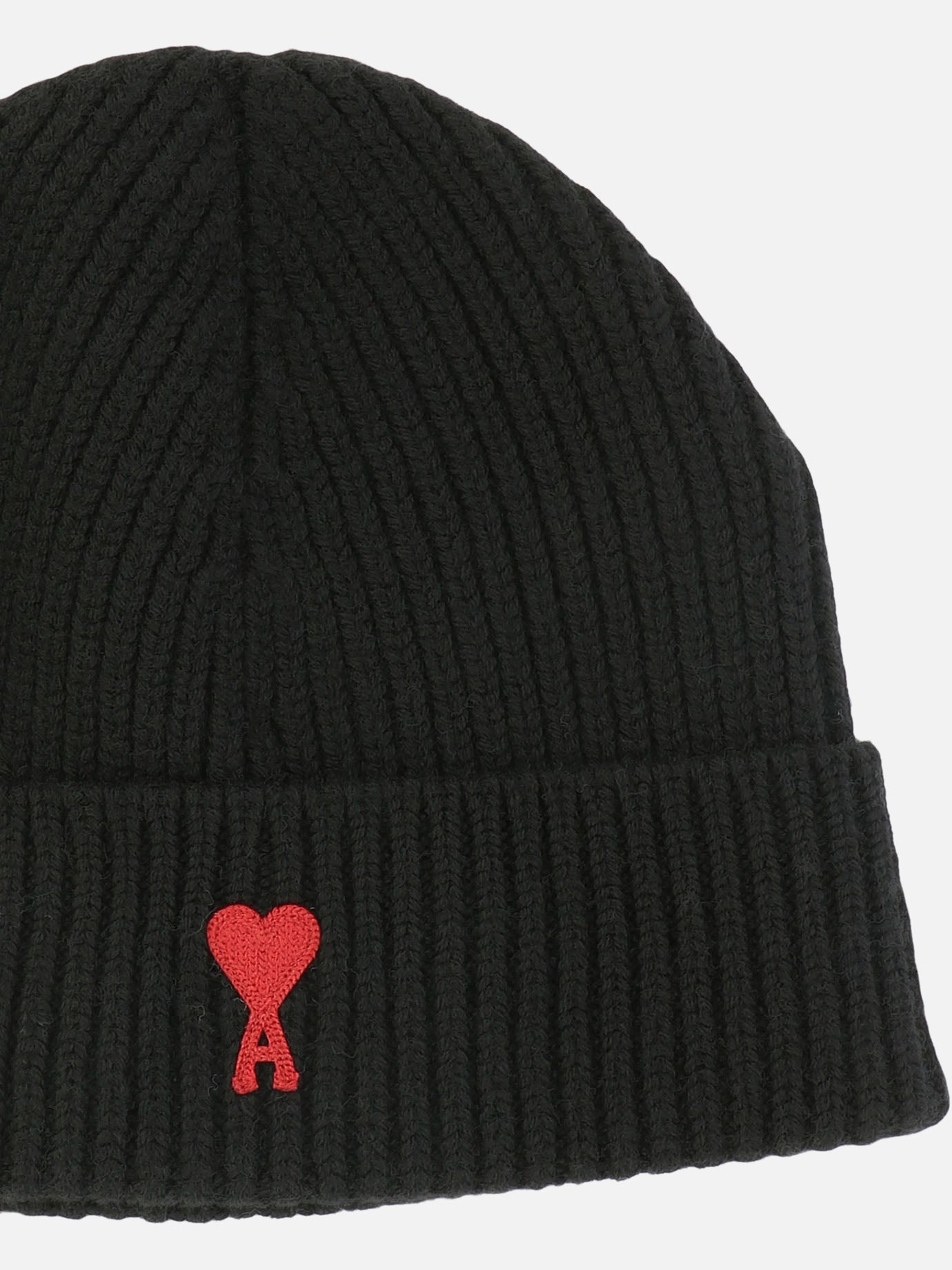 Ami Paris "Ami de Coeur" beanie Black