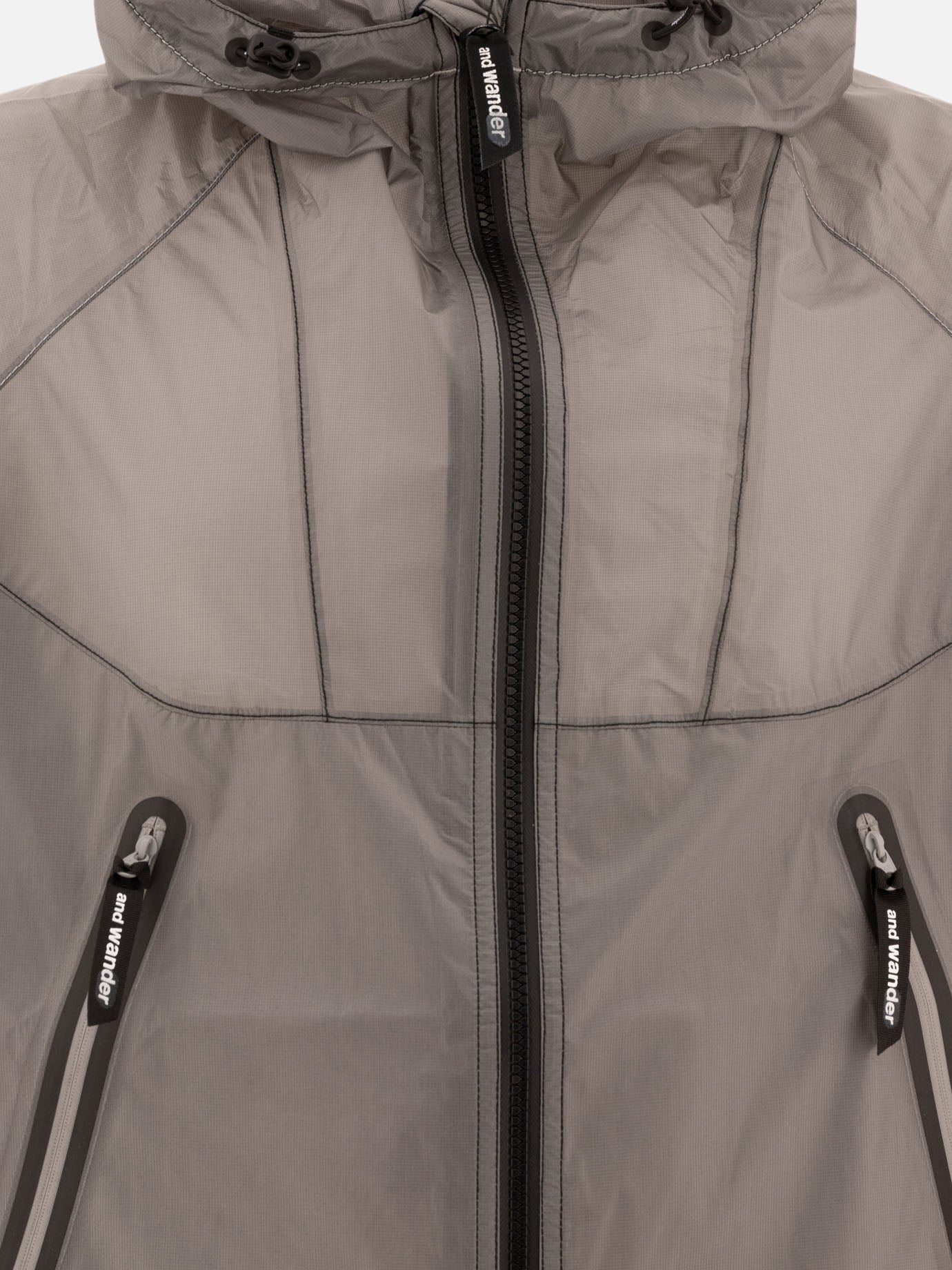 Giacche tecniche Solid colour  Grigio - and Wander Uomo | PDP | VIETTI Online Store | thumbnail_3