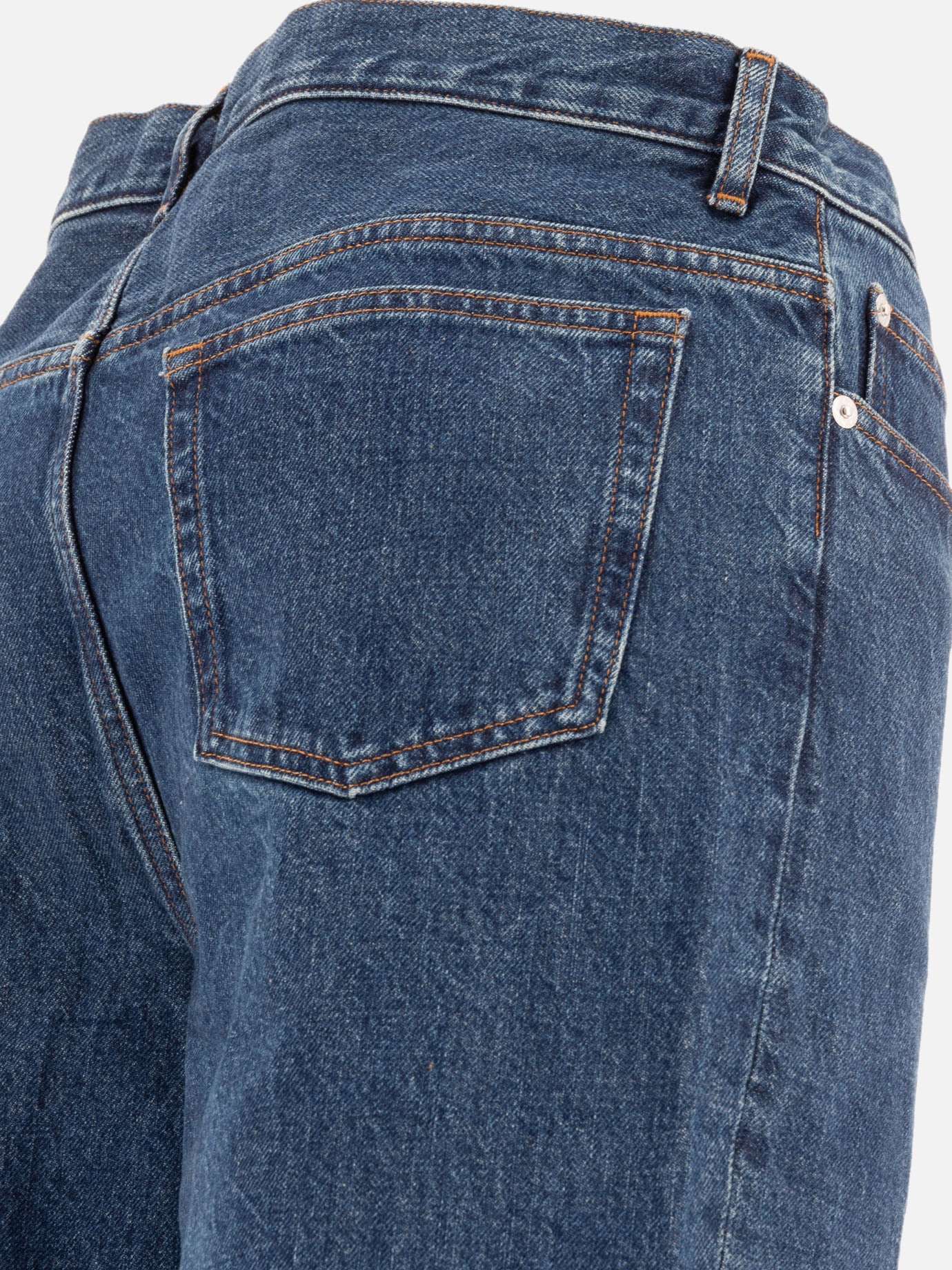 Jeans a gamba dritta Solid colour  Blu - A.P.C. Uomo | PDP | VIETTI Online Store | Zoom-Modal_4
