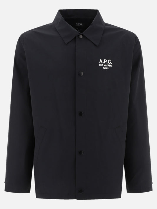 Giacche overshirt Solid colour  Nero - A.P.C. Uomo | PLP | VIETTI Online Store 
