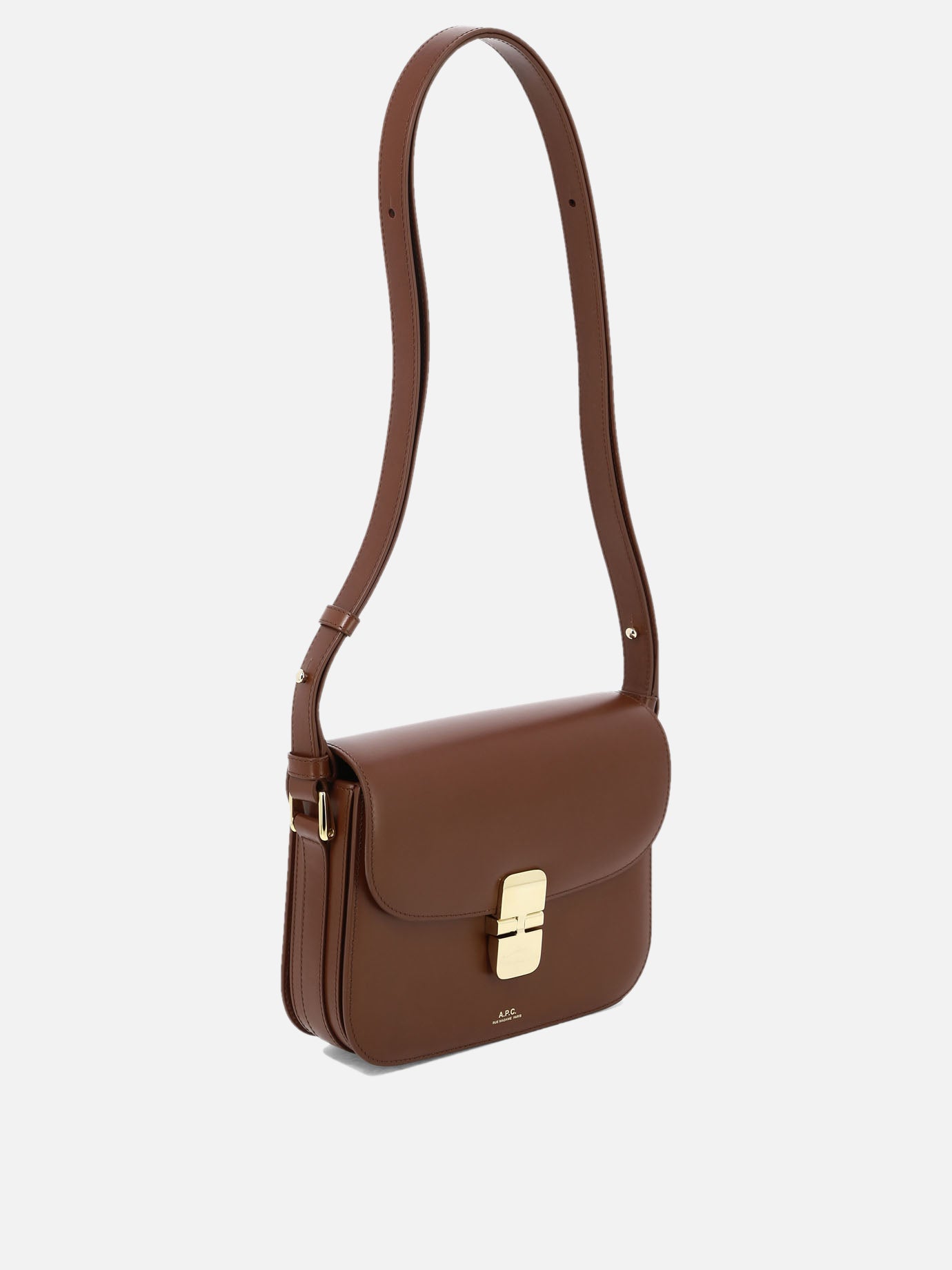 A.P.C. "Grace Small" crossbody bag Brown