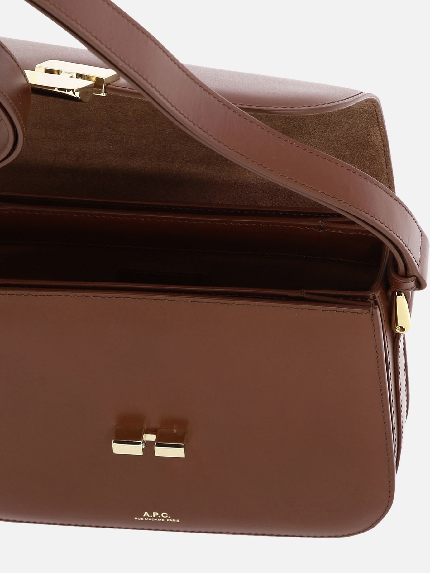 A.P.C. "Grace Small" crossbody bag Brown