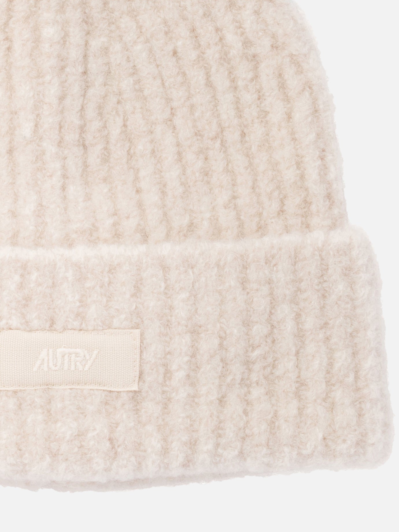 Autry Beanie with logo Beige