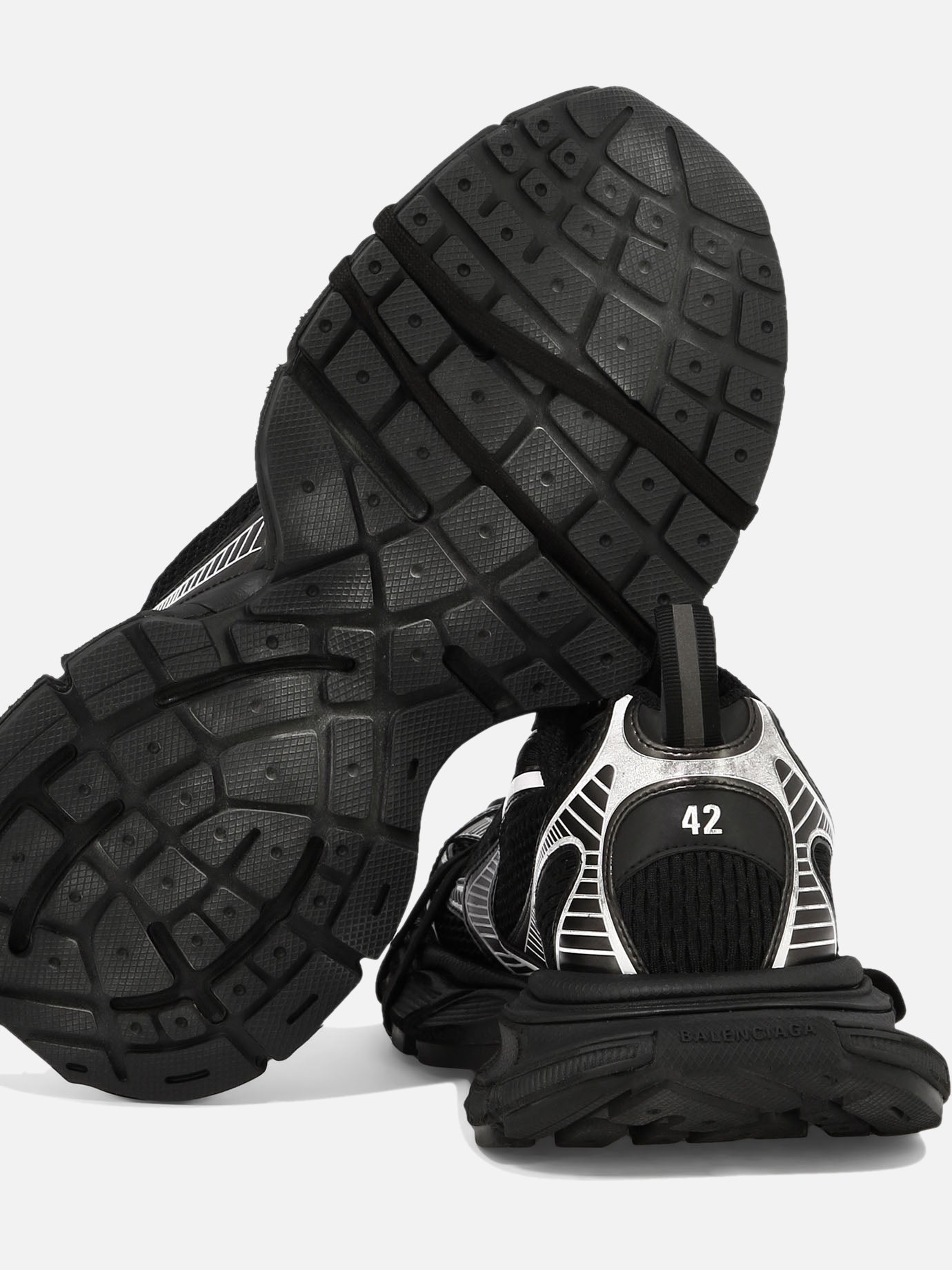 Sneaker basse 55% polyurethane 45% polyester - 100% rubber  Nero - Balenciaga Uomo | PDP | VIETTI Online Store | thumbnail_5