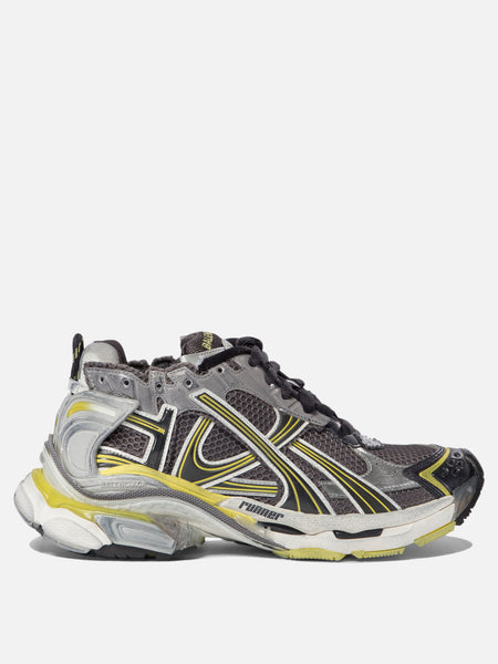 Balenciaga RUNNER 41 (26.5〜27cm) BALENCIAGA Mesh Rubber Mens Runner Sneakers 41 Multicolor