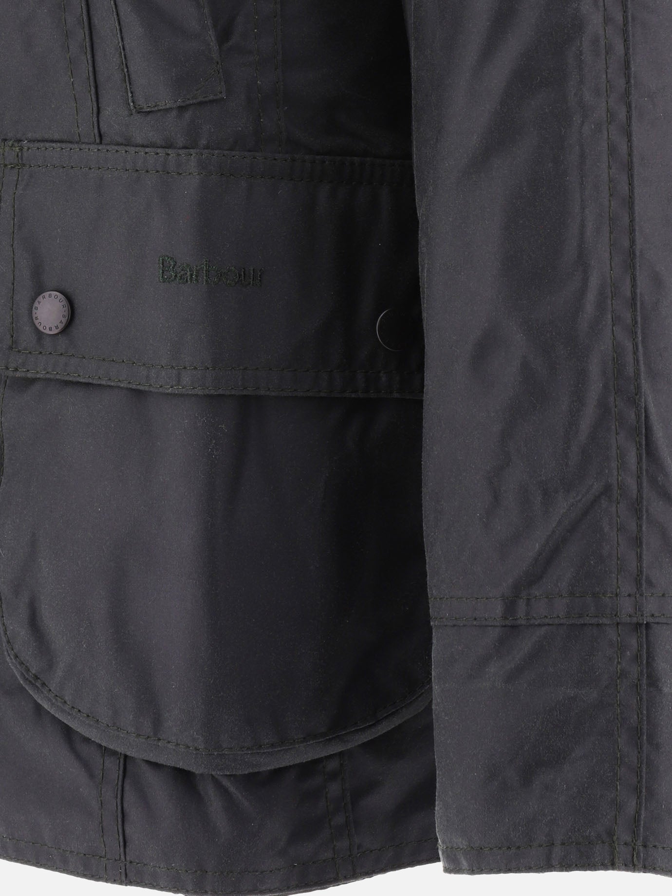 Barbour "Beadnell" waxed jacket Green