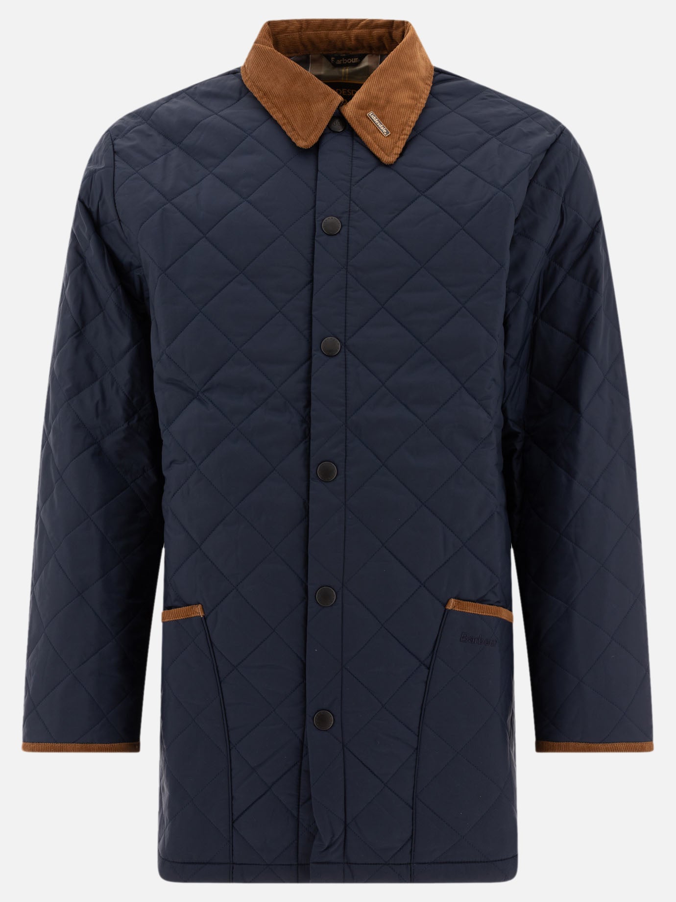 Giacche leggere & Trapuntate Solid colour  Blu - Barbour Uomo | PDP | VIETTI Online Store | Zoom-Modal
