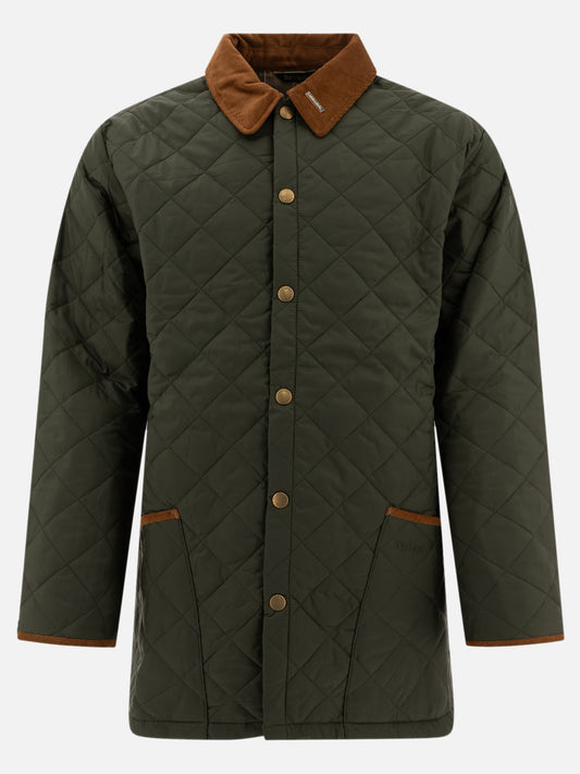 Barbour "Liddesdale" quilted jacket 19896514_S Green 1