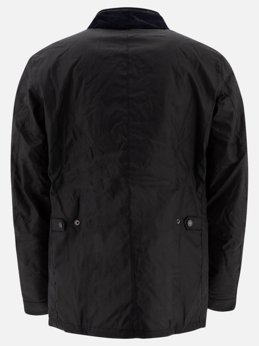 Barbour "Utility Sapper" waxed jacket 14592854_S Blue 2