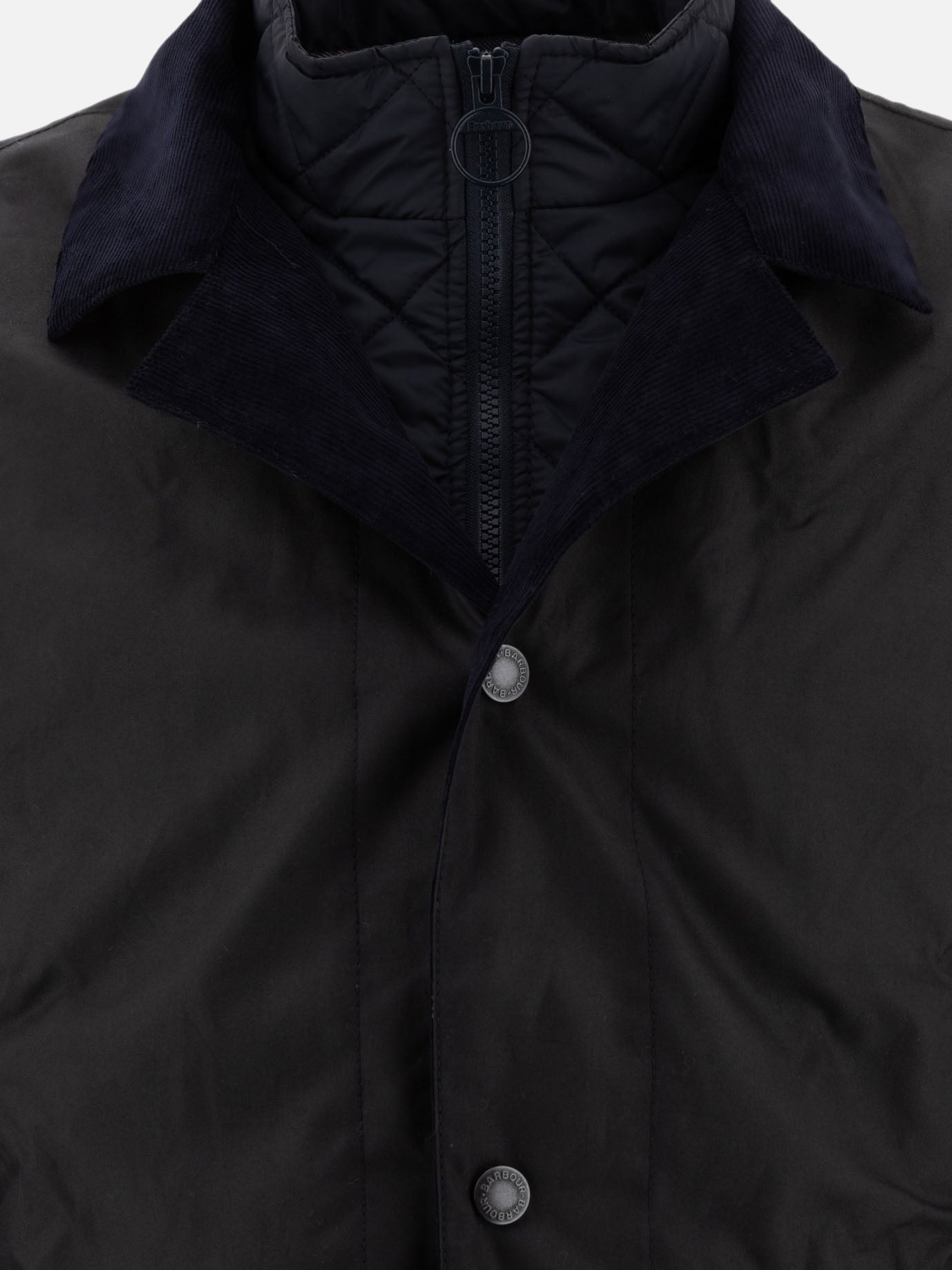 Quilted & Utility Jackets Solid colour  Blue - Barbour Men | PDP | VIETTI Online Store | thumbnail_3