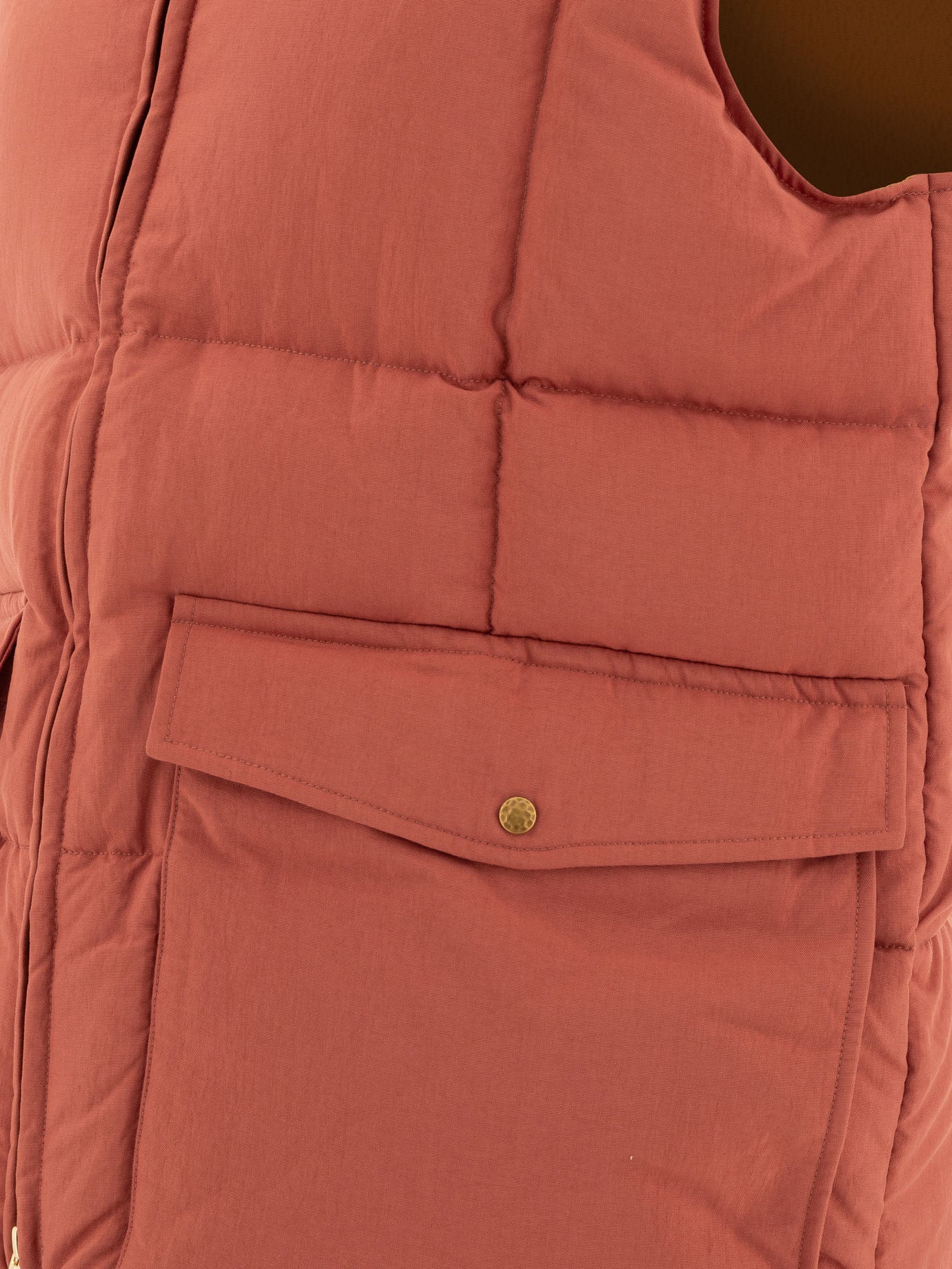 Giacche smanicate Solid colour  Rosso - Beams Plus Uomo | PDP | VIETTI Online Store | thumbnail_4