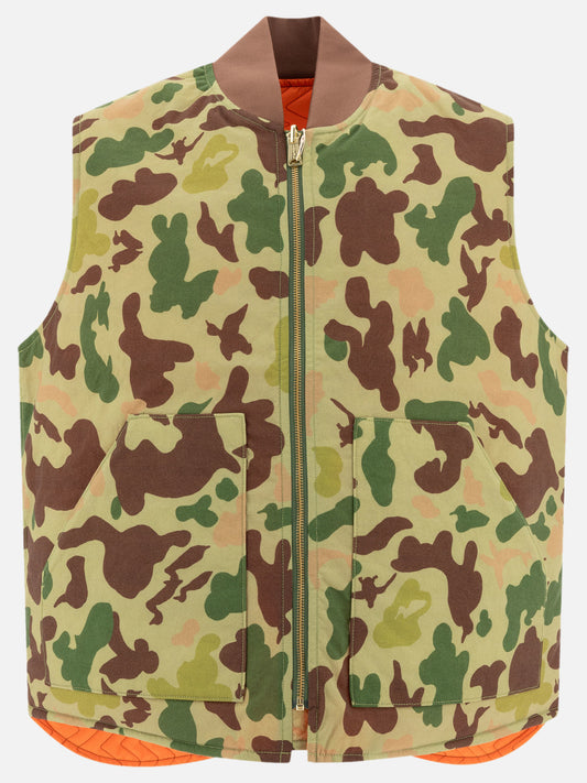 Vest jackets Camouflage  Green - Beams Plus Men | PLP | VIETTI Online Store 
