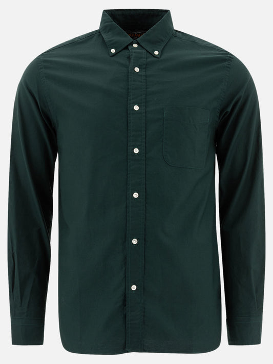 Camicie casual Solid colour  Verde - Beams Plus Uomo | PLP | VIETTI Online Store 

