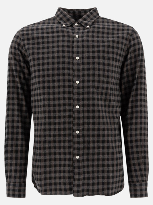 Camicie casual Check  Grigio - Beams Plus Uomo | PLP | VIETTI Online Store 
