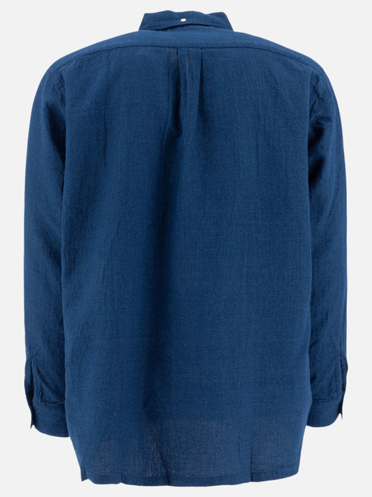 Camicie casual Solid colour  Blu - Beams Plus Uomo | PLP | VIETTI Online Store | 2
