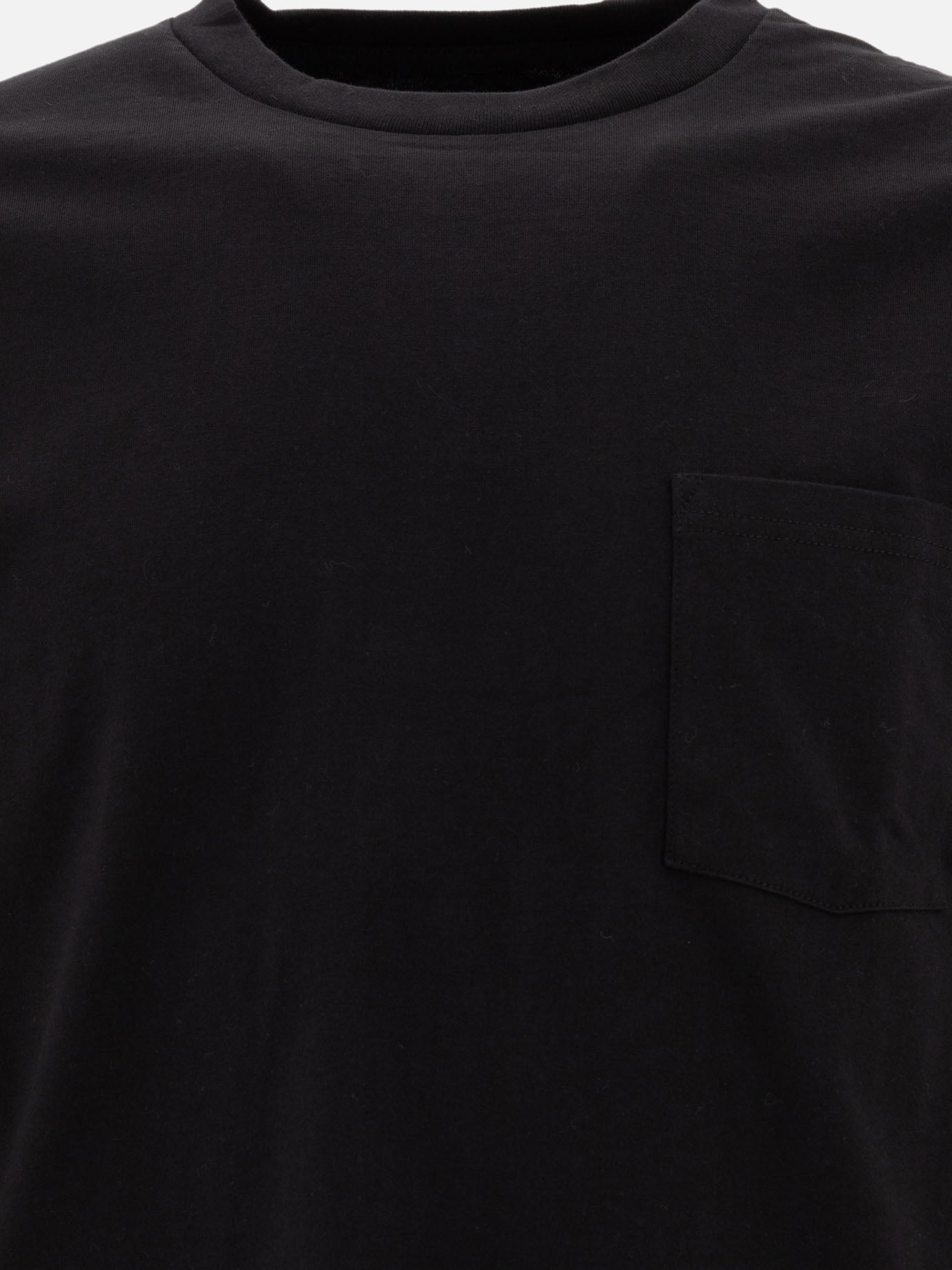 Crewneck t-shirts Solid colour  Black - Beams Plus Men | PDP | VIETTI Online Store | Zoom-Modal_3
