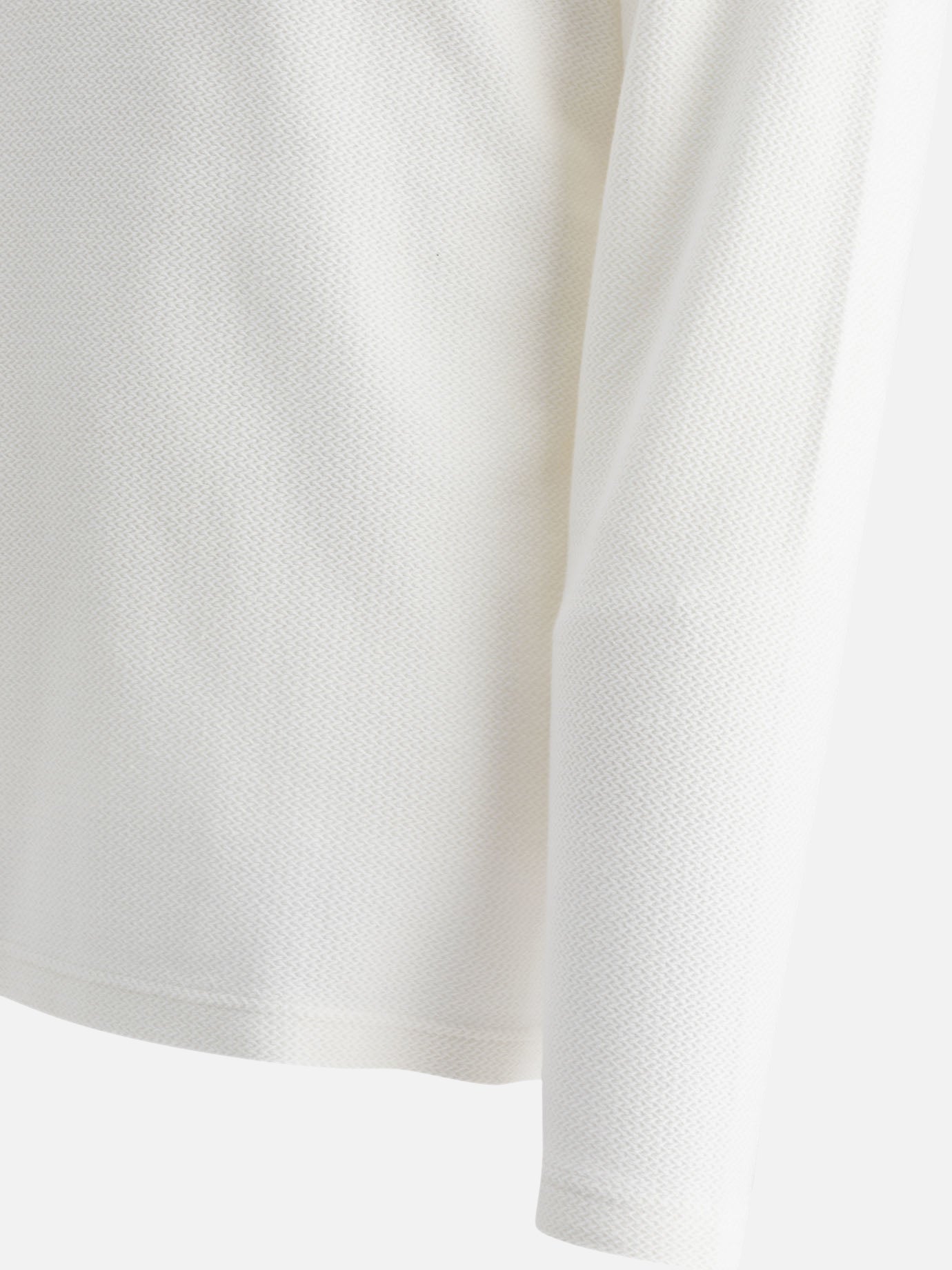 T-shirt serafino Solid colour  Bianco - Beams Plus Uomo | PDP | VIETTI Online Store | Zoom-Modal_4
