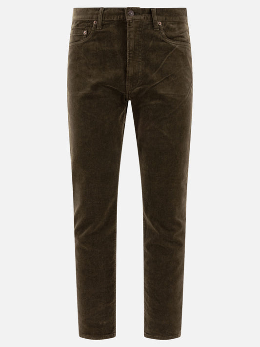 Pantaloni casual Solid colour  Verde - Beams Plus Uomo | PLP | VIETTI Online Store 
