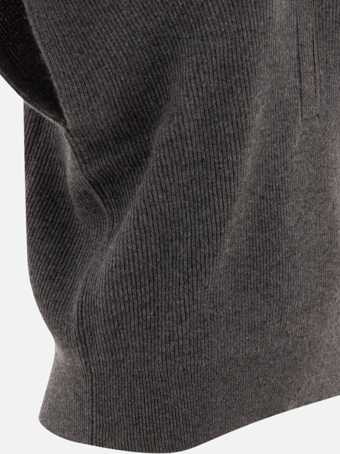 Cashmere ribbed sweater