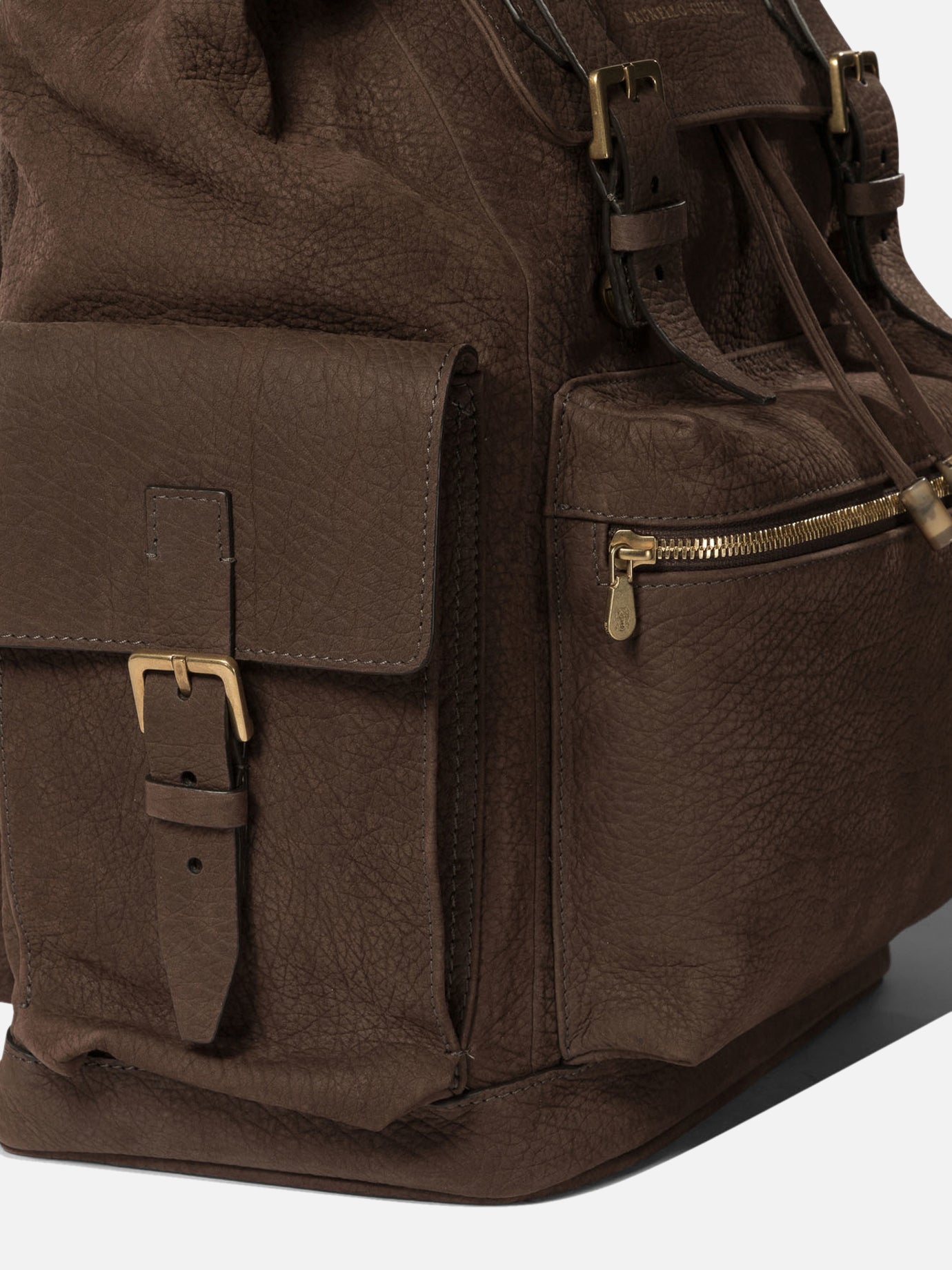 Brunello Cucinelli "City" backpack Brown