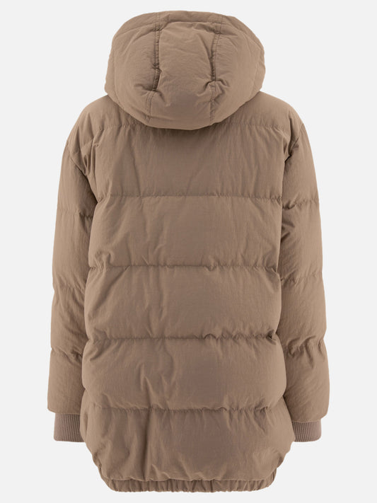 Piumini corti Solid colour  Beige - Brunello Cucinelli Donna | PLP | VIETTI Online Store | 2
