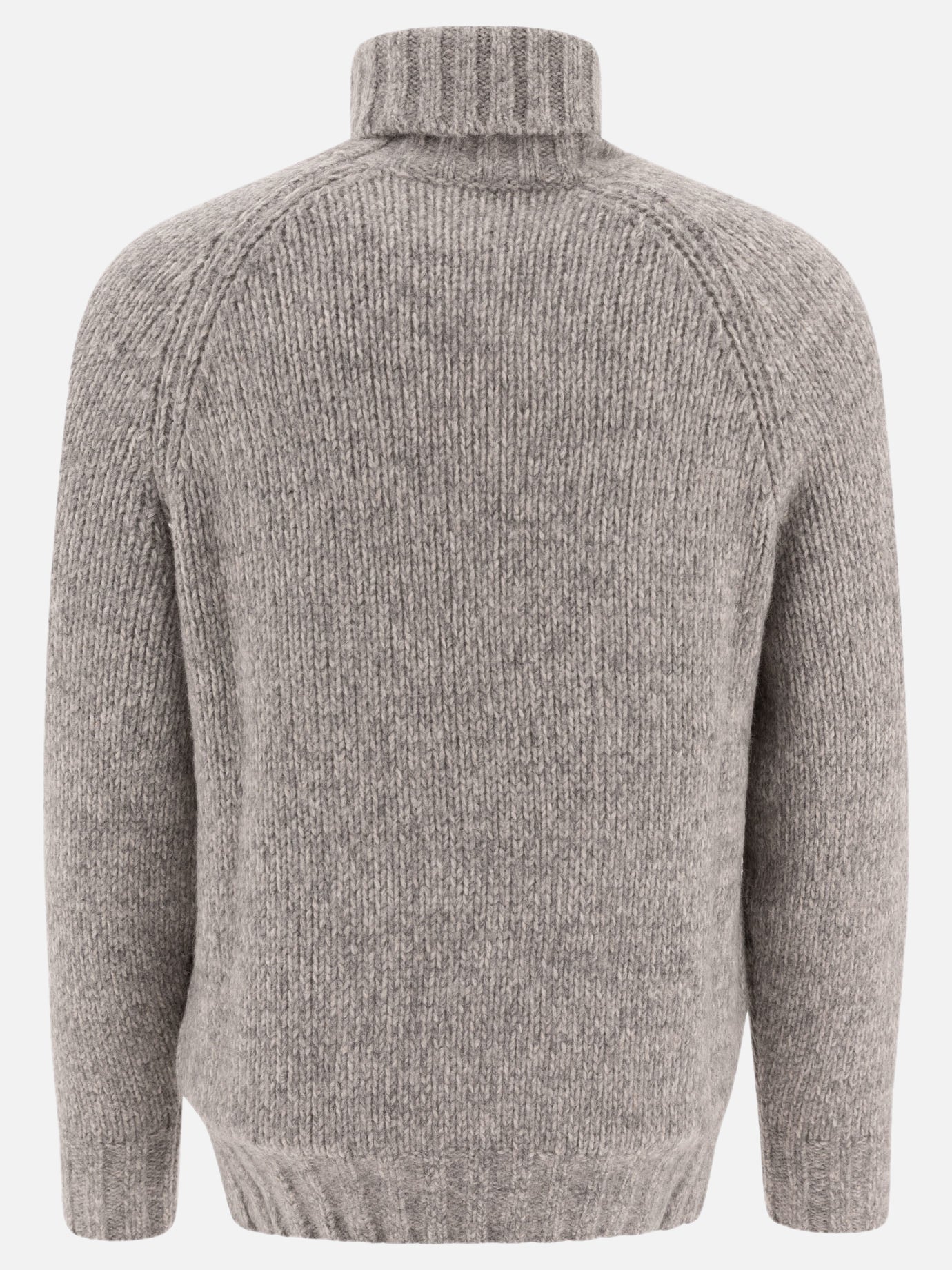 Brunello Cucinelli Melange turtleneck sweater Grey