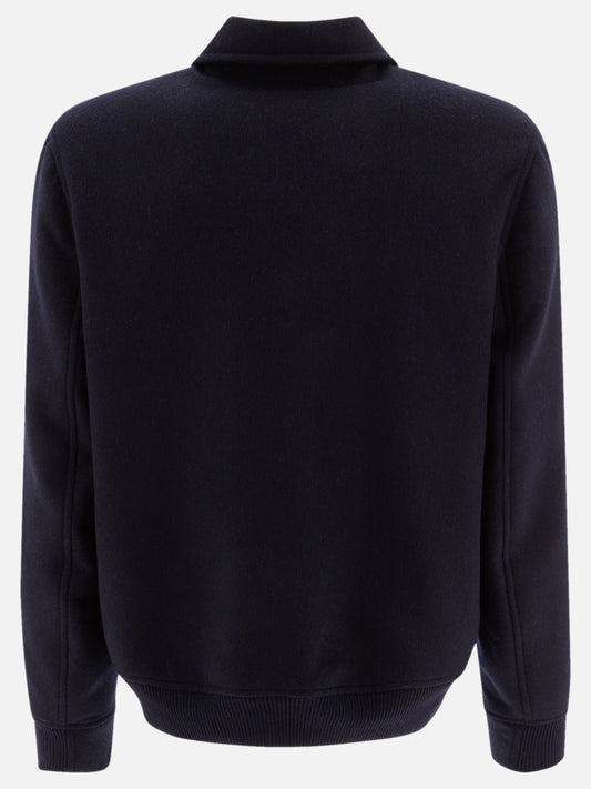 Bomber Solid colour  Blu - Brunello Cucinelli Uomo | PLP | VIETTI Online Store | 2
