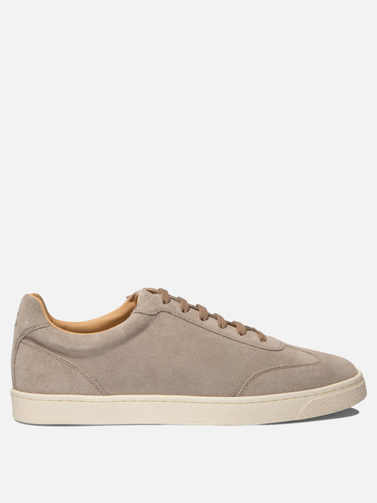 Suede sneakers