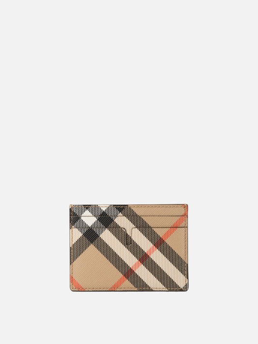 "Check" card holder