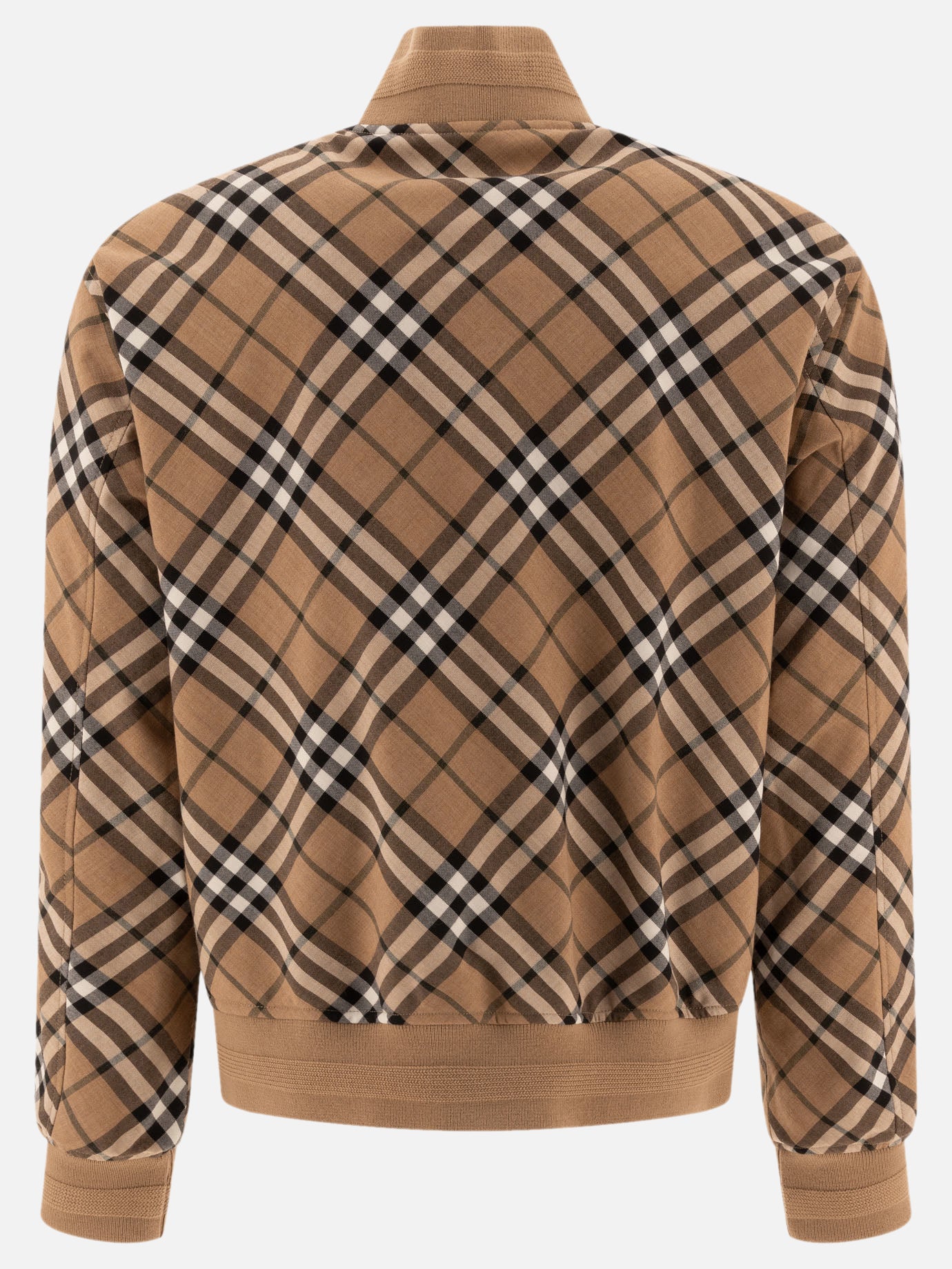 Giacche leggere & Trapuntate Check  Beige - Burberry Uomo | PDP | VIETTI Online Store | thumbnail_2