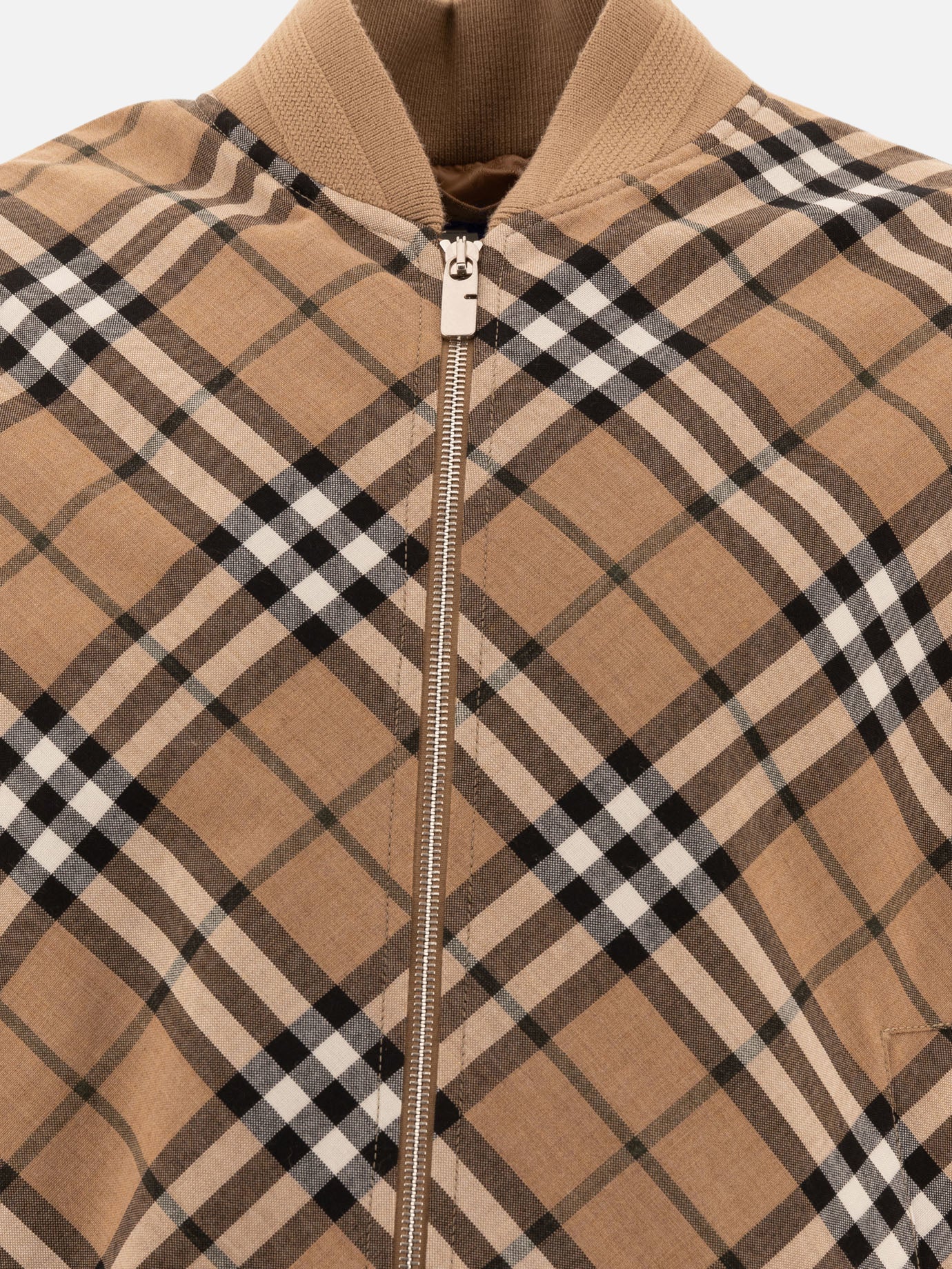 Giacche leggere & Trapuntate Check  Beige - Burberry Uomo | PDP | VIETTI Online Store | Zoom-Modal_3
