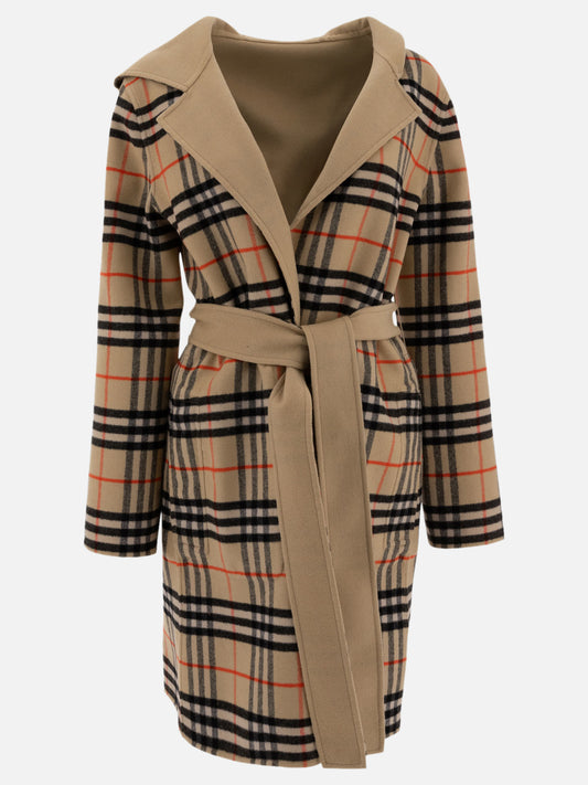 Cappotti lunghi Check  Beige - Burberry Donna | PLP | VIETTI Online Store | 2
